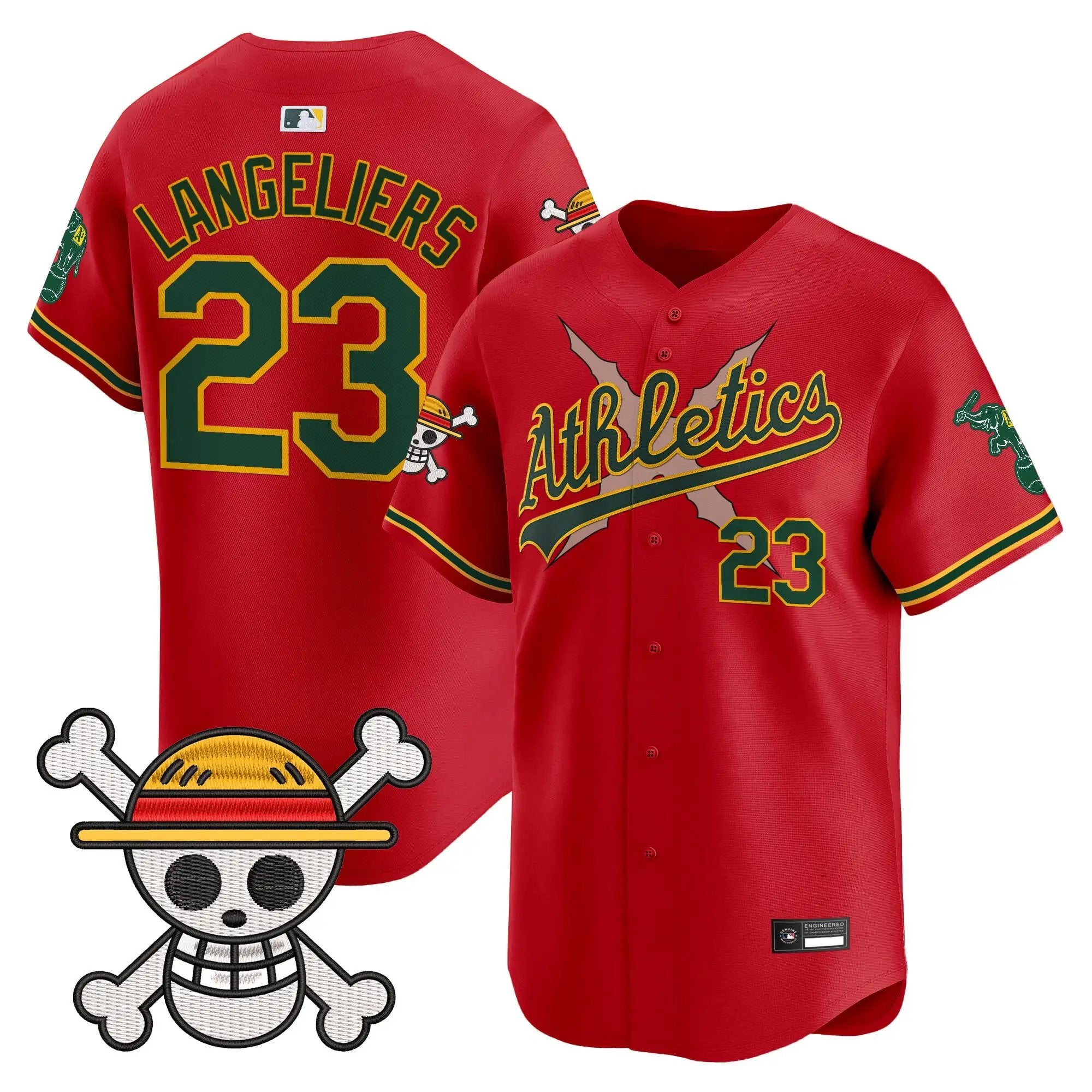 OAK x OP Vapor Premier Limited Jersey - Stitched by Digigearus