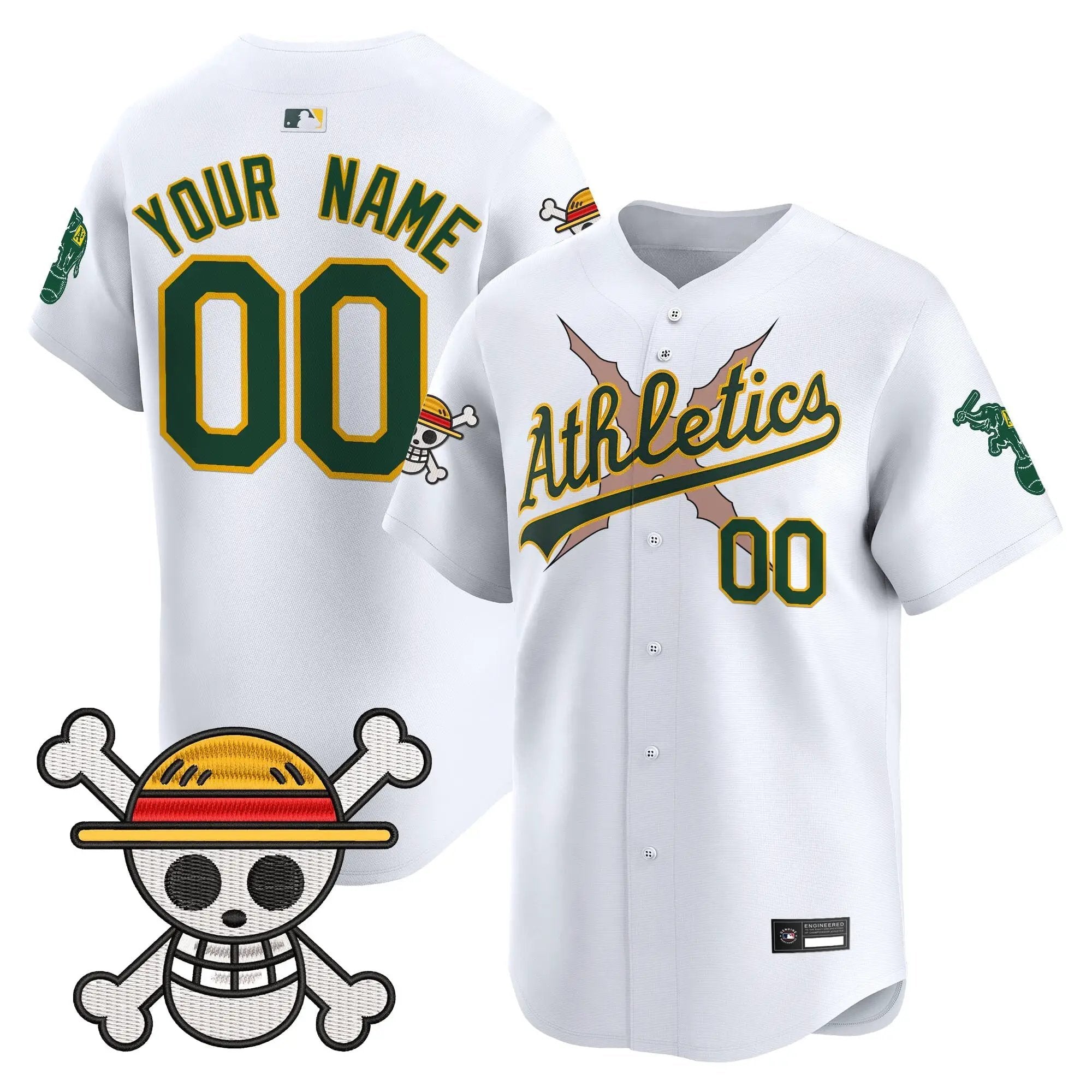 OAK x OP Vapor Premier Limited Custom Jersey - Stitched by Digigearus