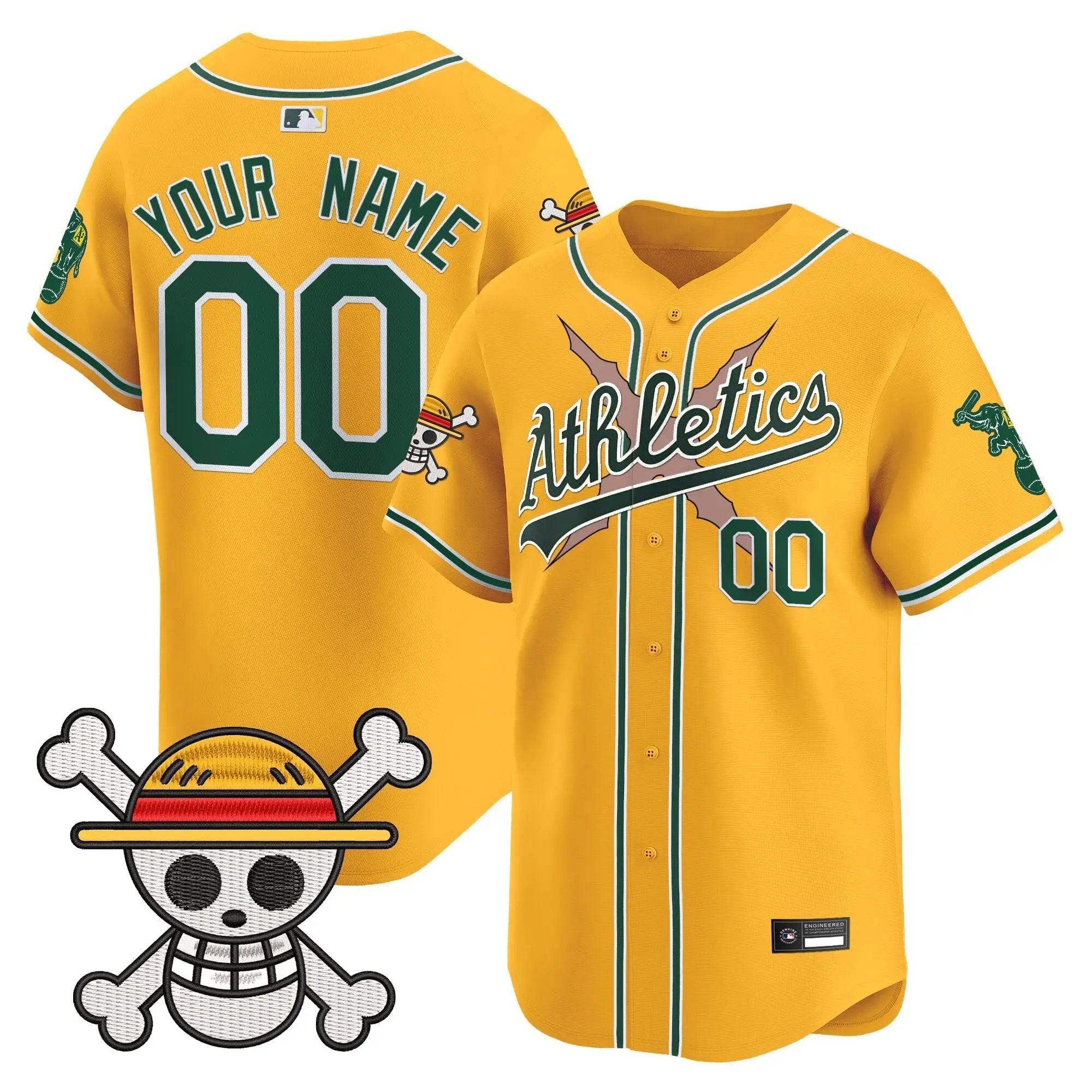 OAK x OP Vapor Premier Limited Custom Jersey - Stitched by Digigearus