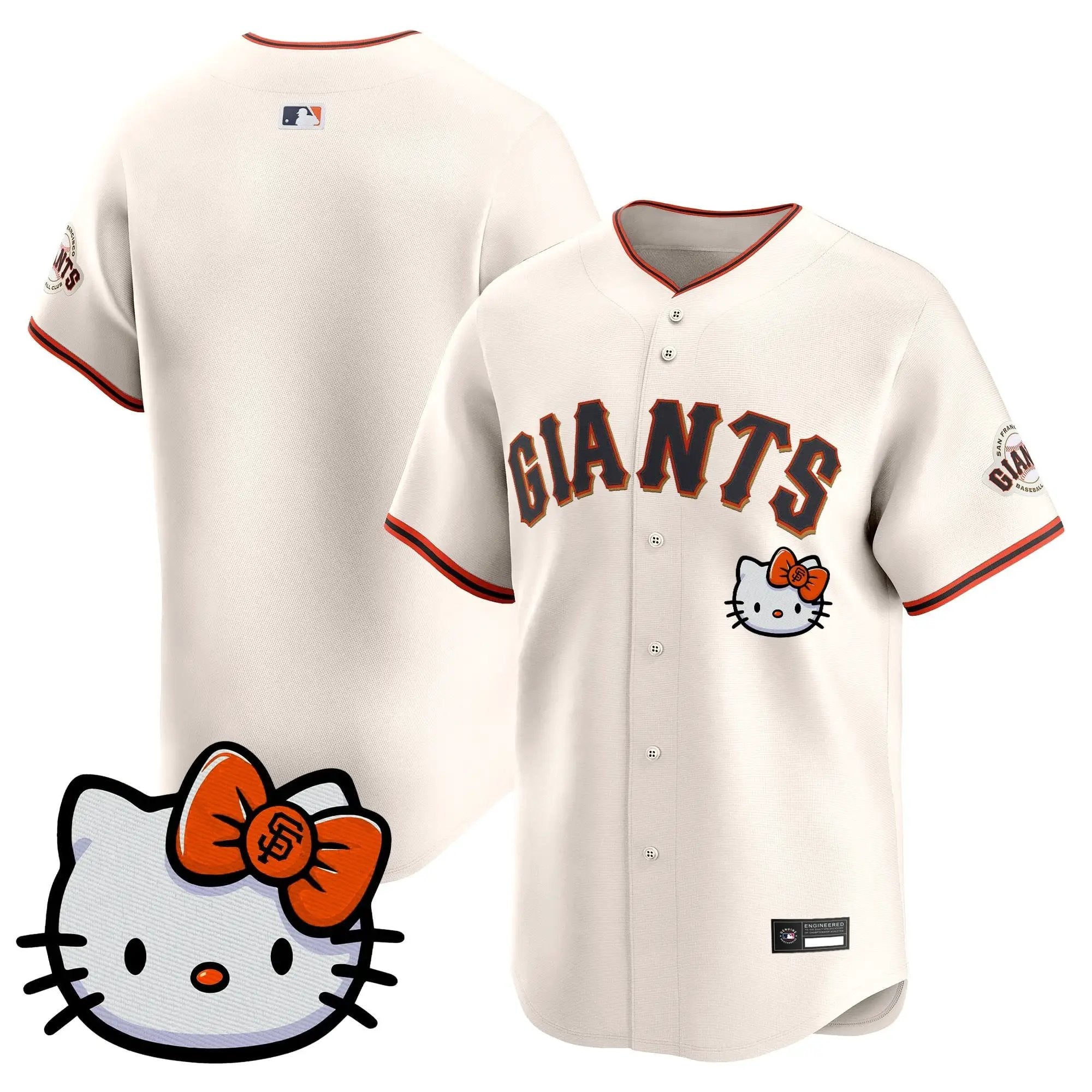San Francisco Giants Meow KT Vapor Premier Limited Jersey – All Stitched by San Francisco Giants