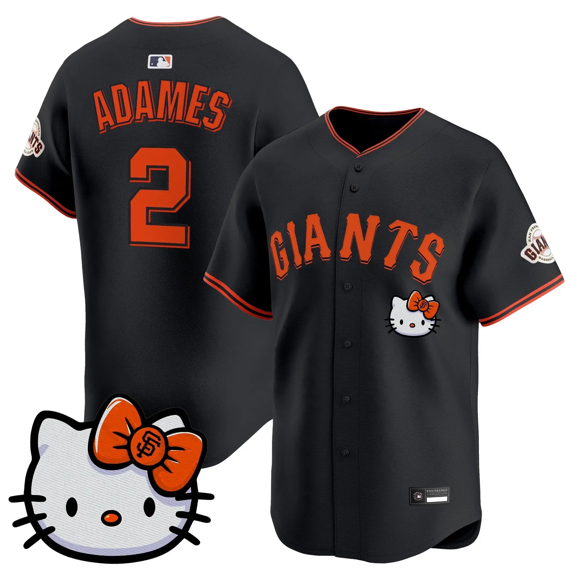 San Francisco Giants Meow KT Vapor Premier Limited Jersey – All Stitched by San Francisco Giants