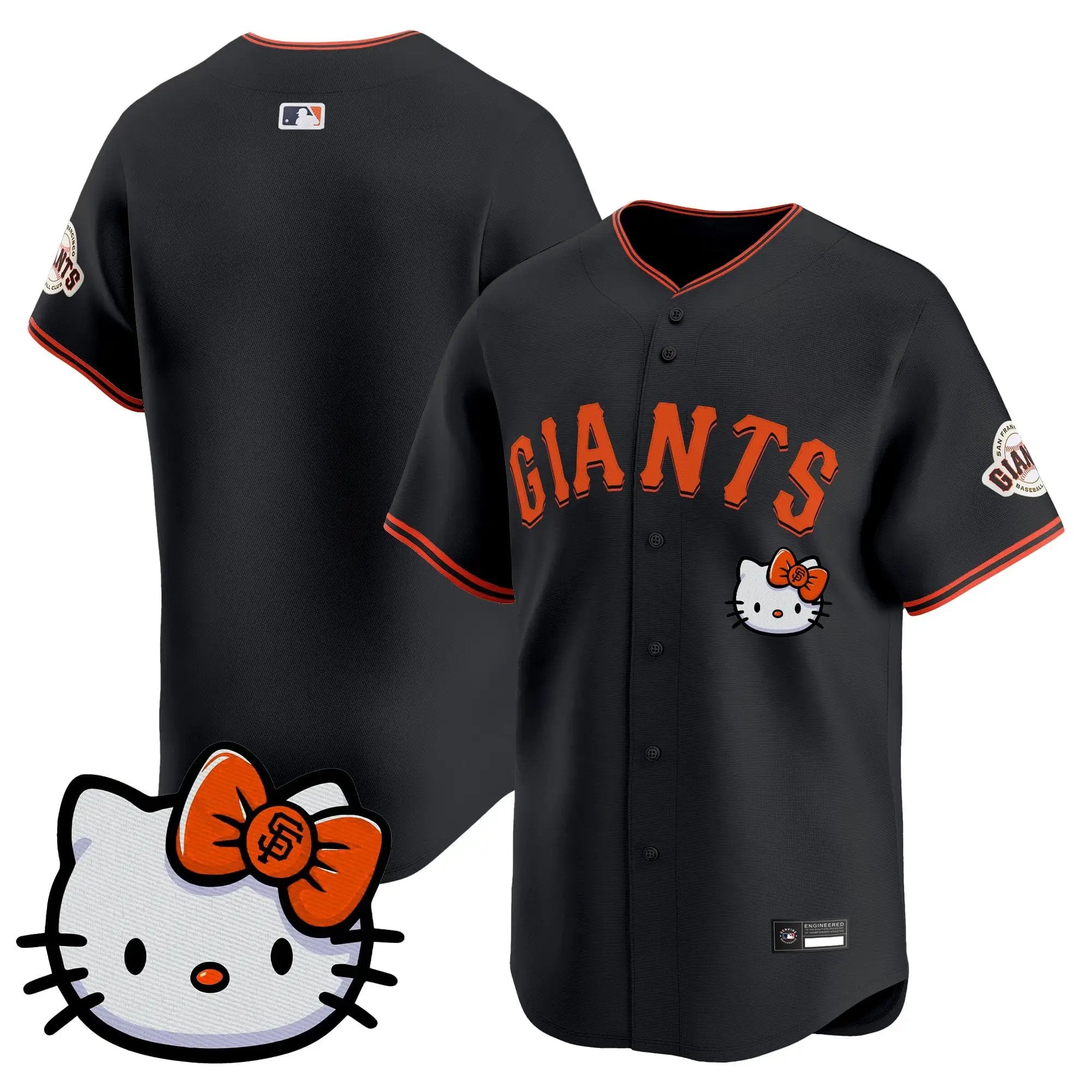 San Francisco Giants Meow KT Vapor Premier Limited Jersey – All Stitched by San Francisco Giants