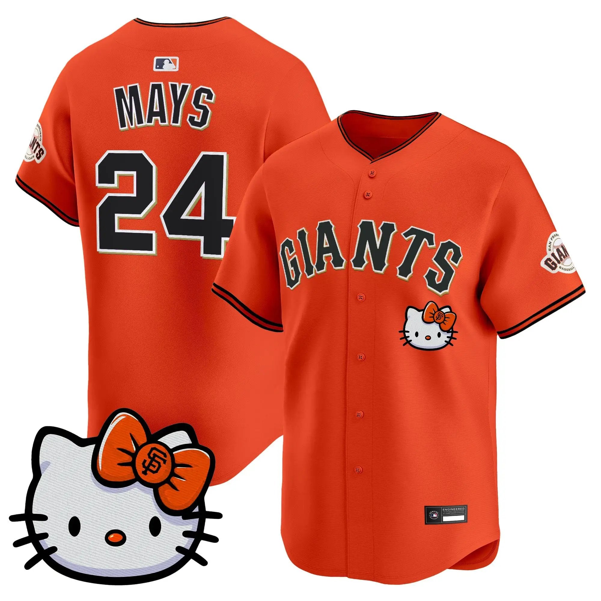 San Francisco Giants Meow KT Vapor Premier Limited Jersey – All Stitched by San Francisco Giants