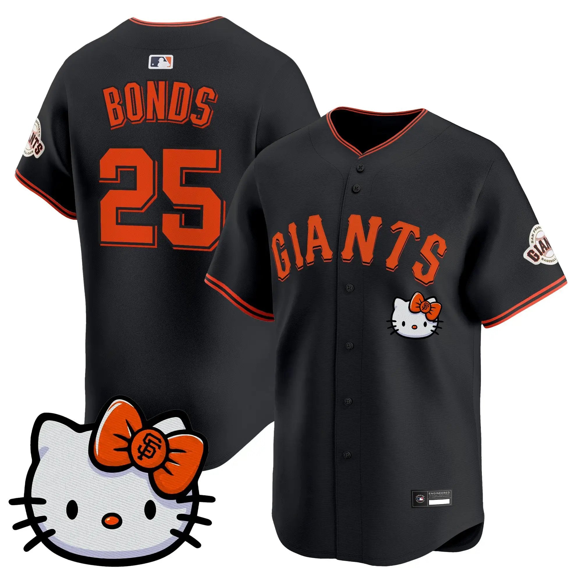 San Francisco Giants Meow KT Vapor Premier Limited Jersey – All Stitched by San Francisco Giants