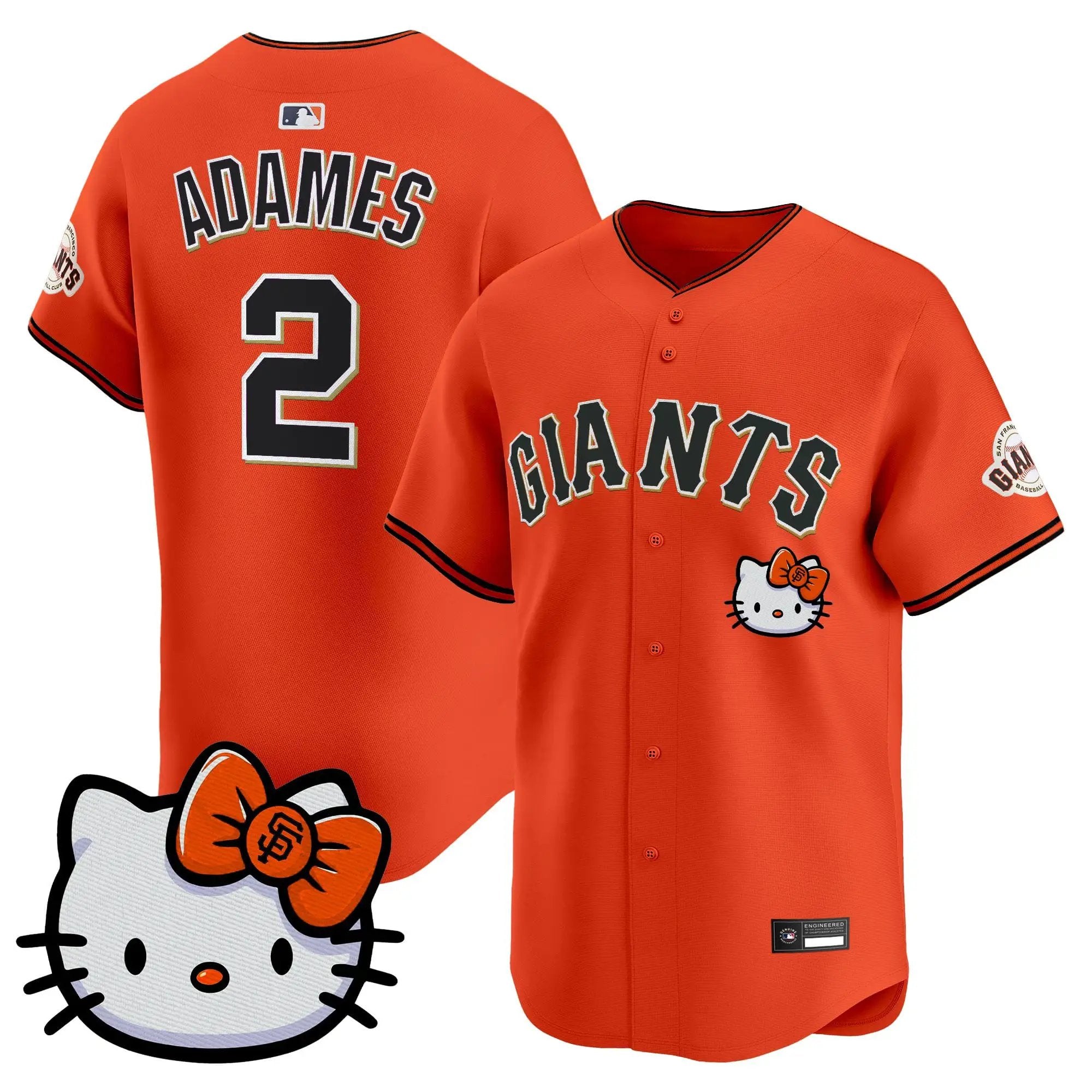 San Francisco Giants Meow KT Vapor Premier Limited Jersey – All Stitched by San Francisco Giants
