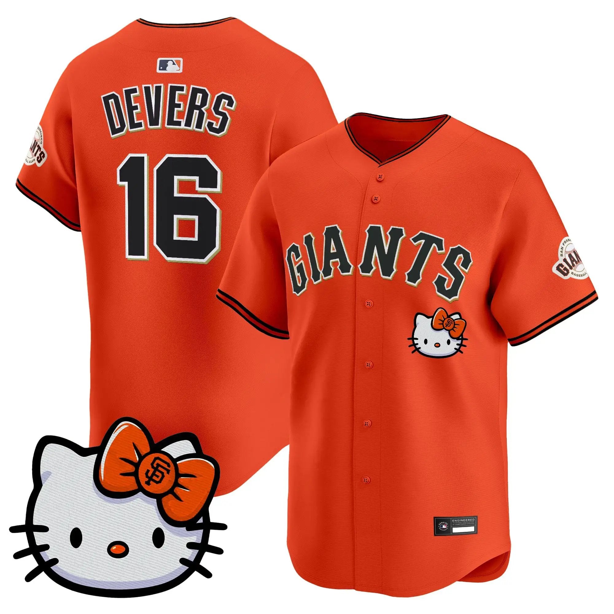 San Francisco Giants Meow KT Vapor Premier Limited Jersey – All Stitched by San Francisco Giants