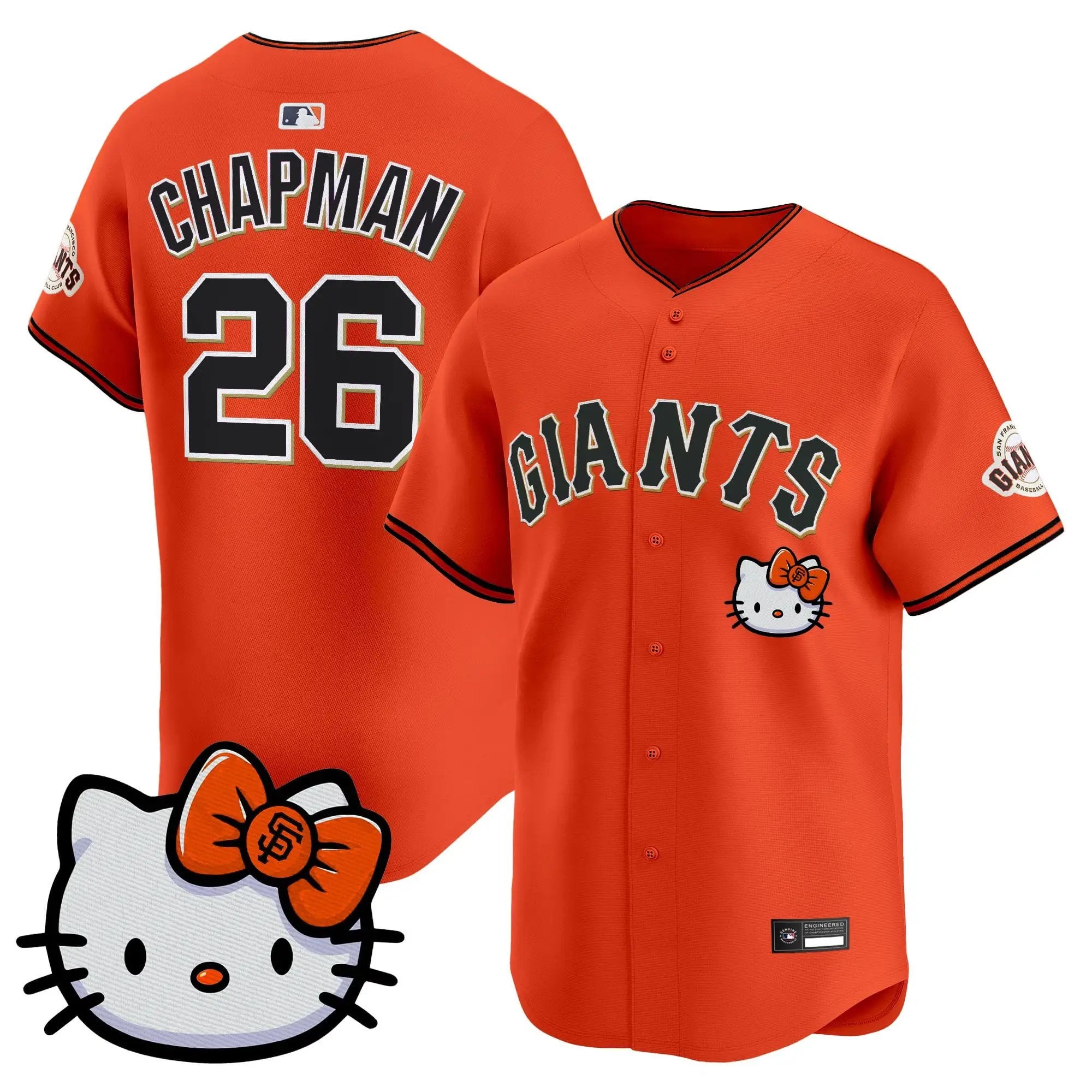 San Francisco Giants Meow KT Vapor Premier Limited Jersey – All Stitched by San Francisco Giants