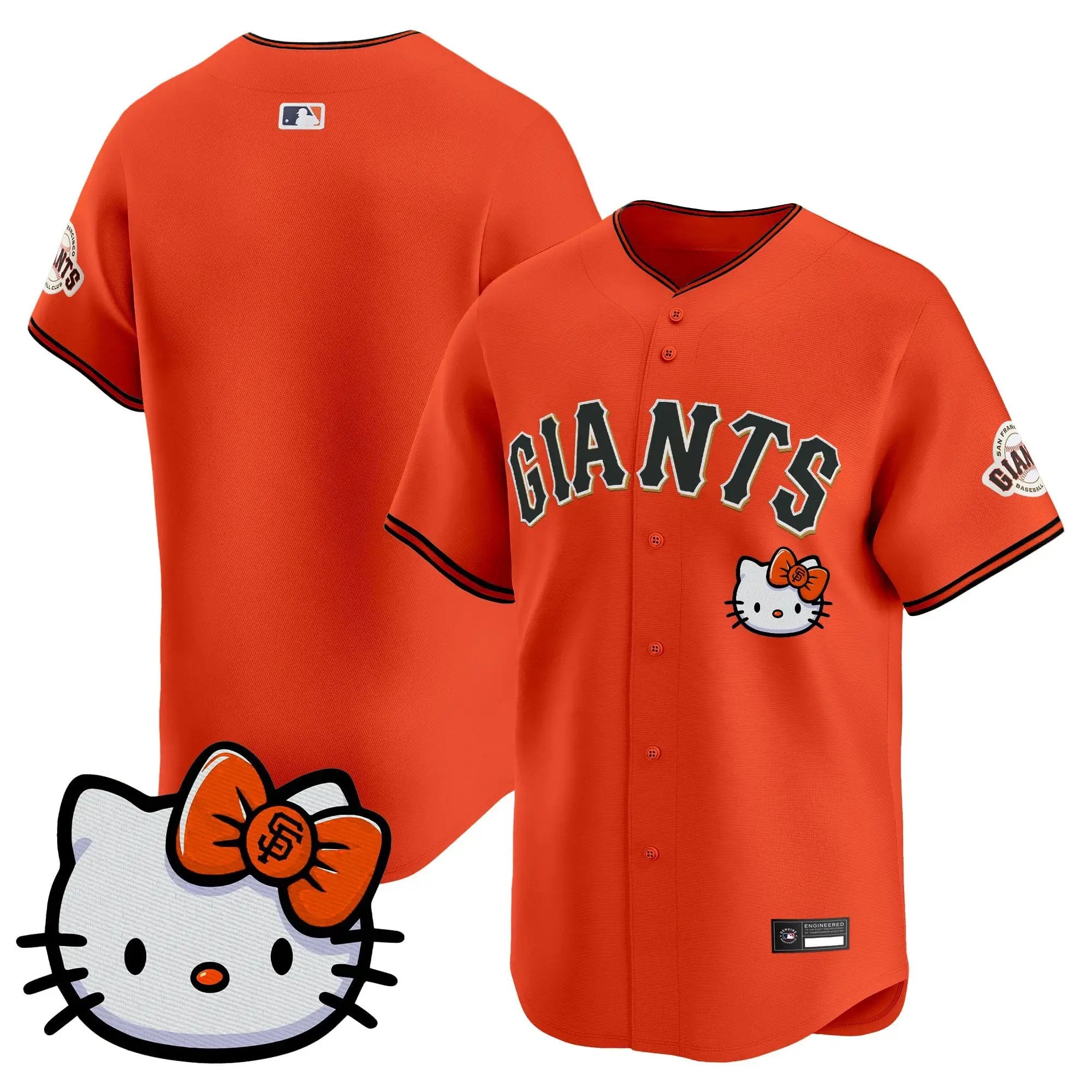 San Francisco Giants Meow KT Vapor Premier Limited Jersey – All Stitched by San Francisco Giants