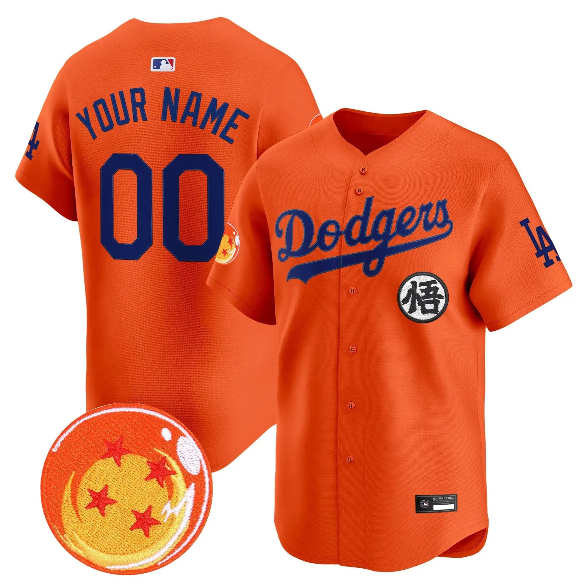 Los Angeles Dodgers x DB Vapor Premier Limited Custom Jersey - Stitched by Digigearus