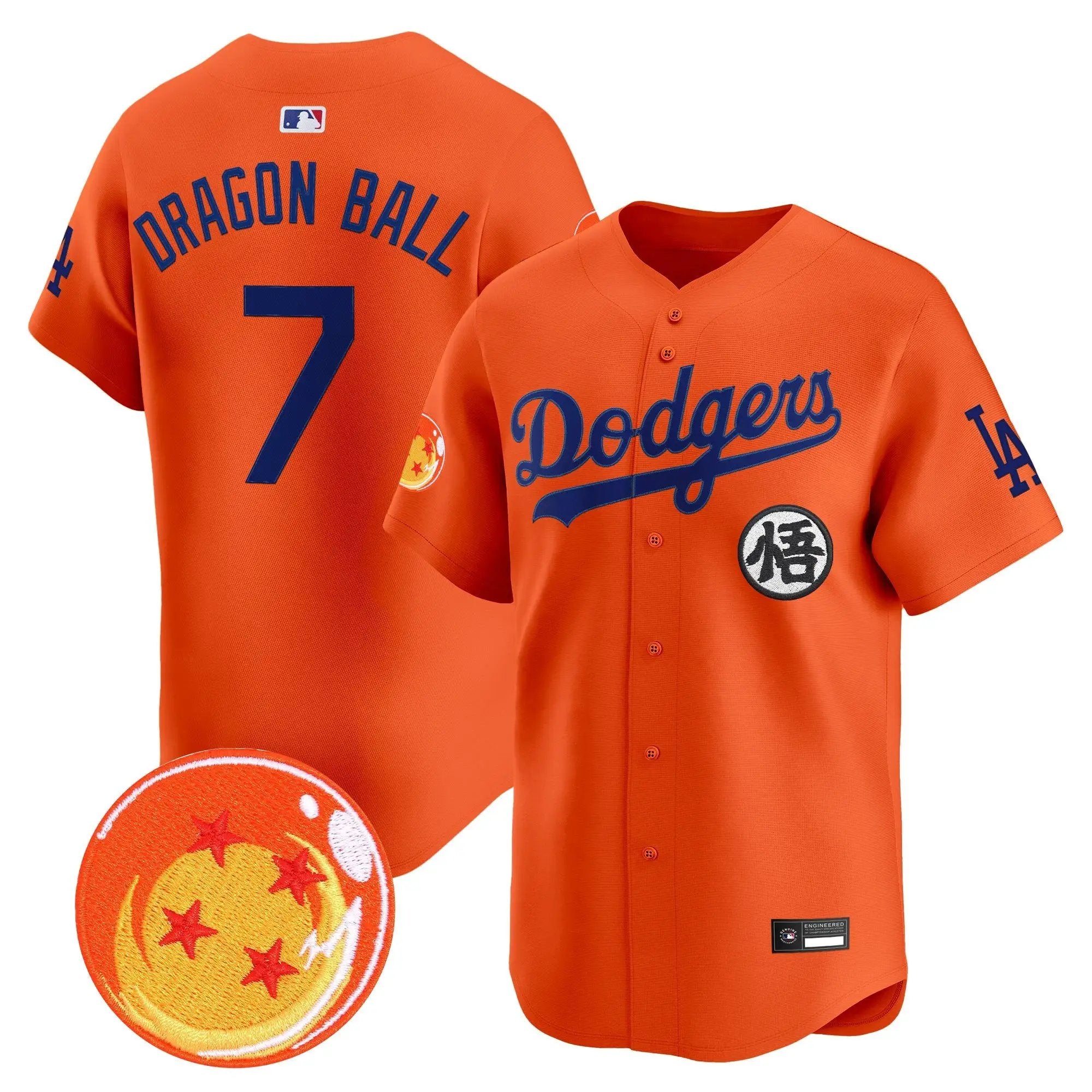 Los Angeles Dodgers x DB Vapor Premier Limited Jersey - Stitched by Digigearus