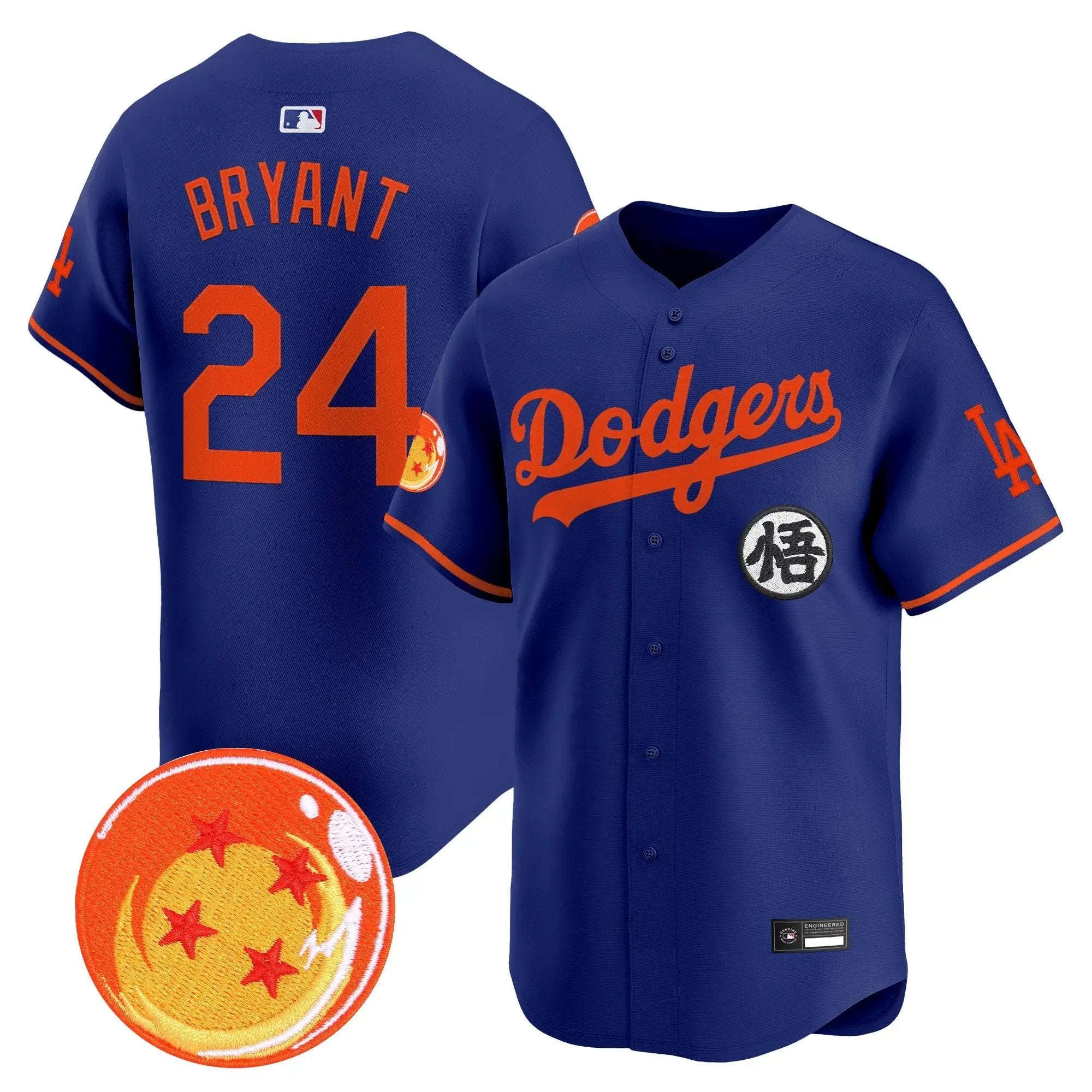 Los Angeles Dodgers x DB Vapor Premier Limited Jersey - Stitched by Digigearus