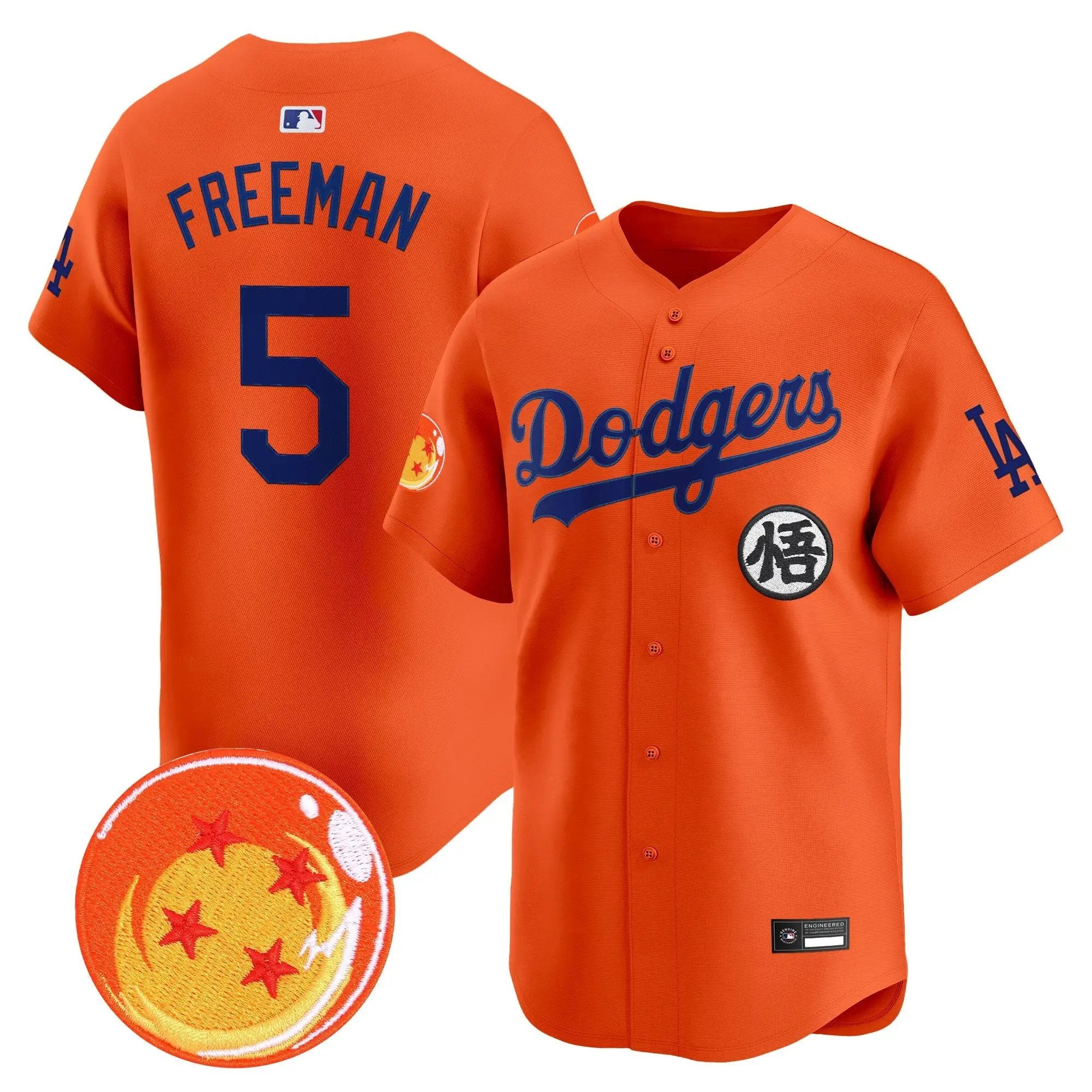 Los Angeles Dodgers x DB Vapor Premier Limited Jersey - Stitched by Digigearus