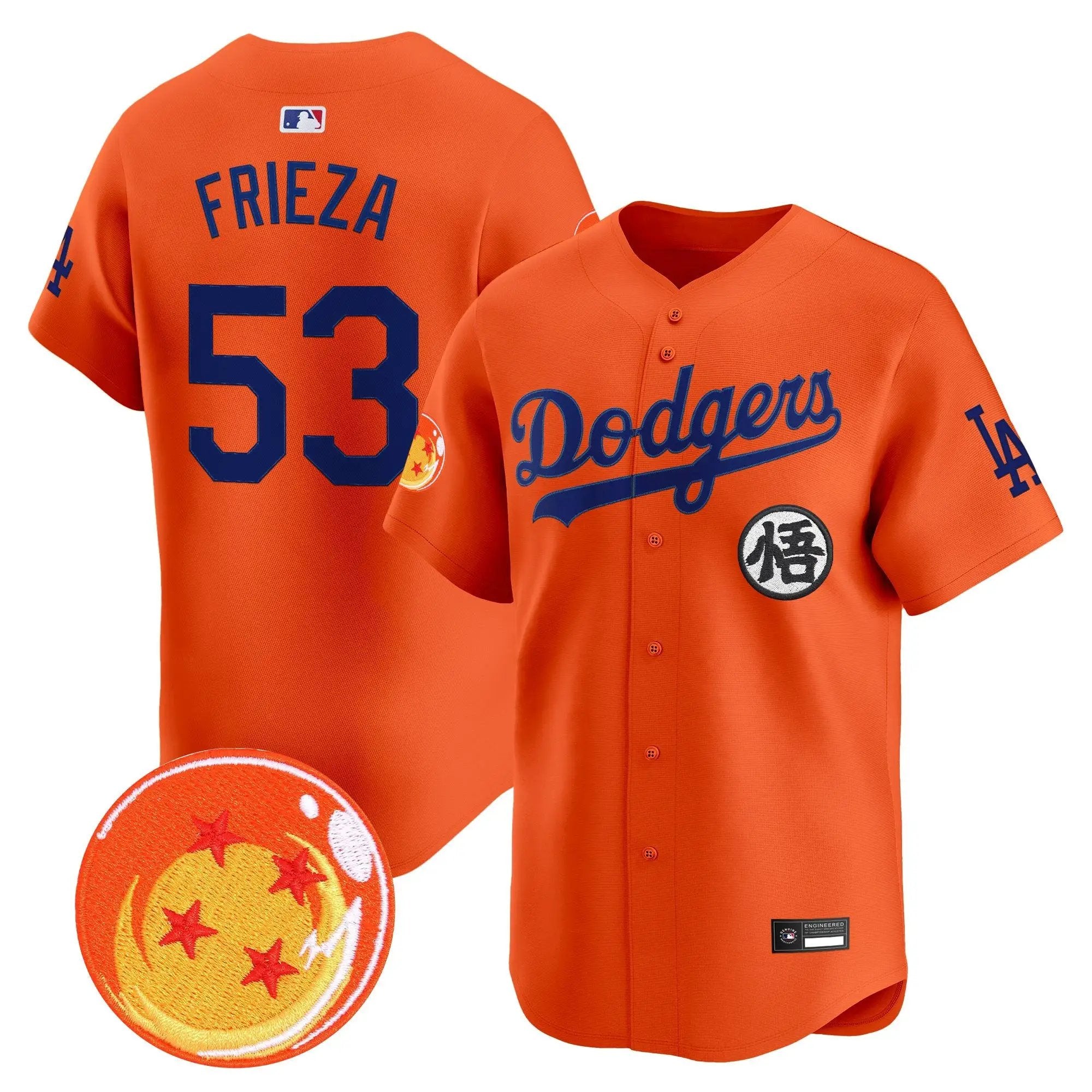 Los Angeles Dodgers x DB Vapor Premier Limited Jersey - Stitched by Digigearus