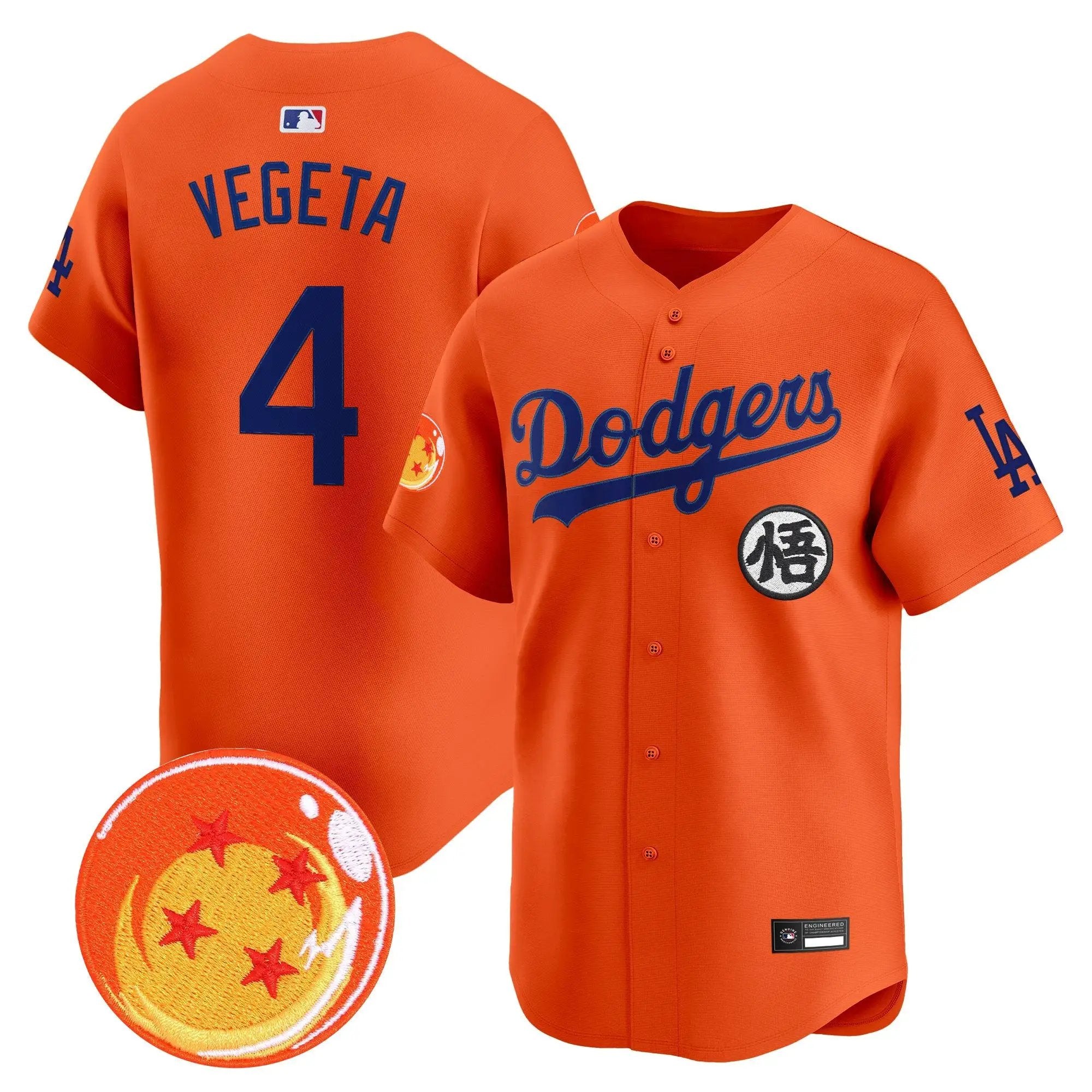 Los Angeles Dodgers x DB Vapor Premier Limited Jersey - Stitched by Digigearus