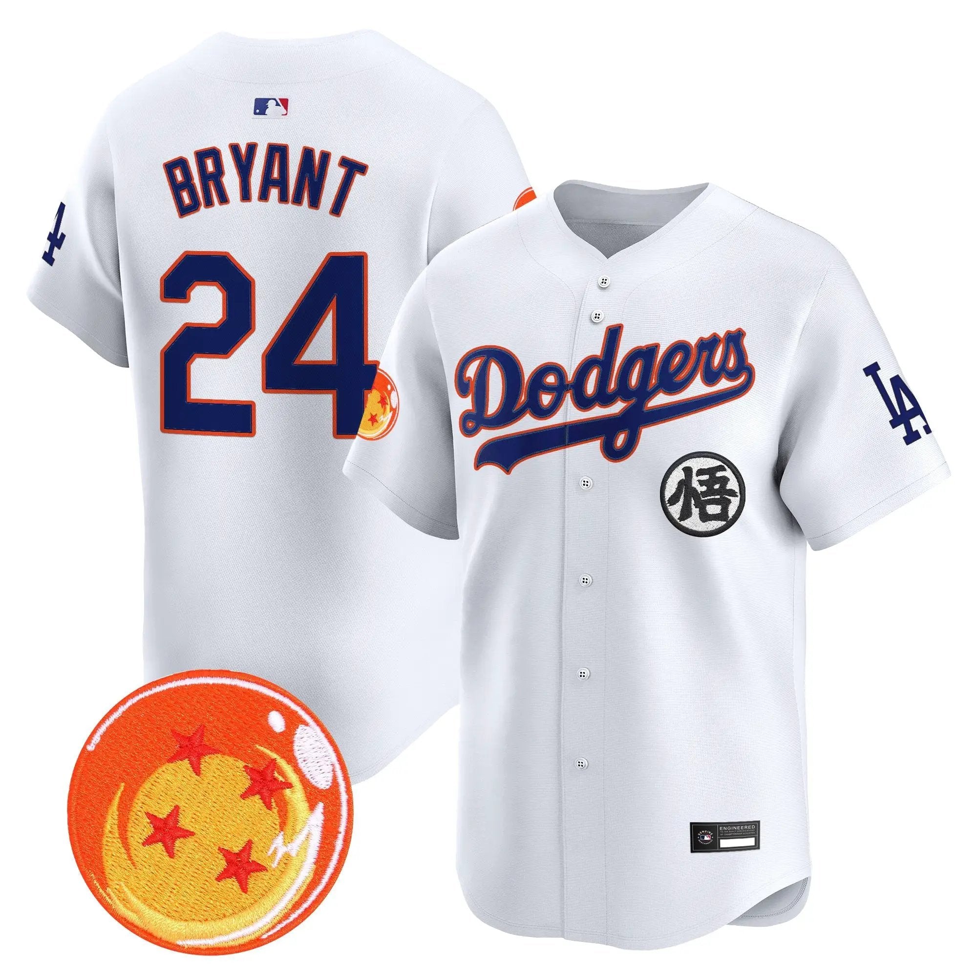 Los Angeles Dodgers x DB Vapor Premier Limited Jersey - Stitched by Digigearus