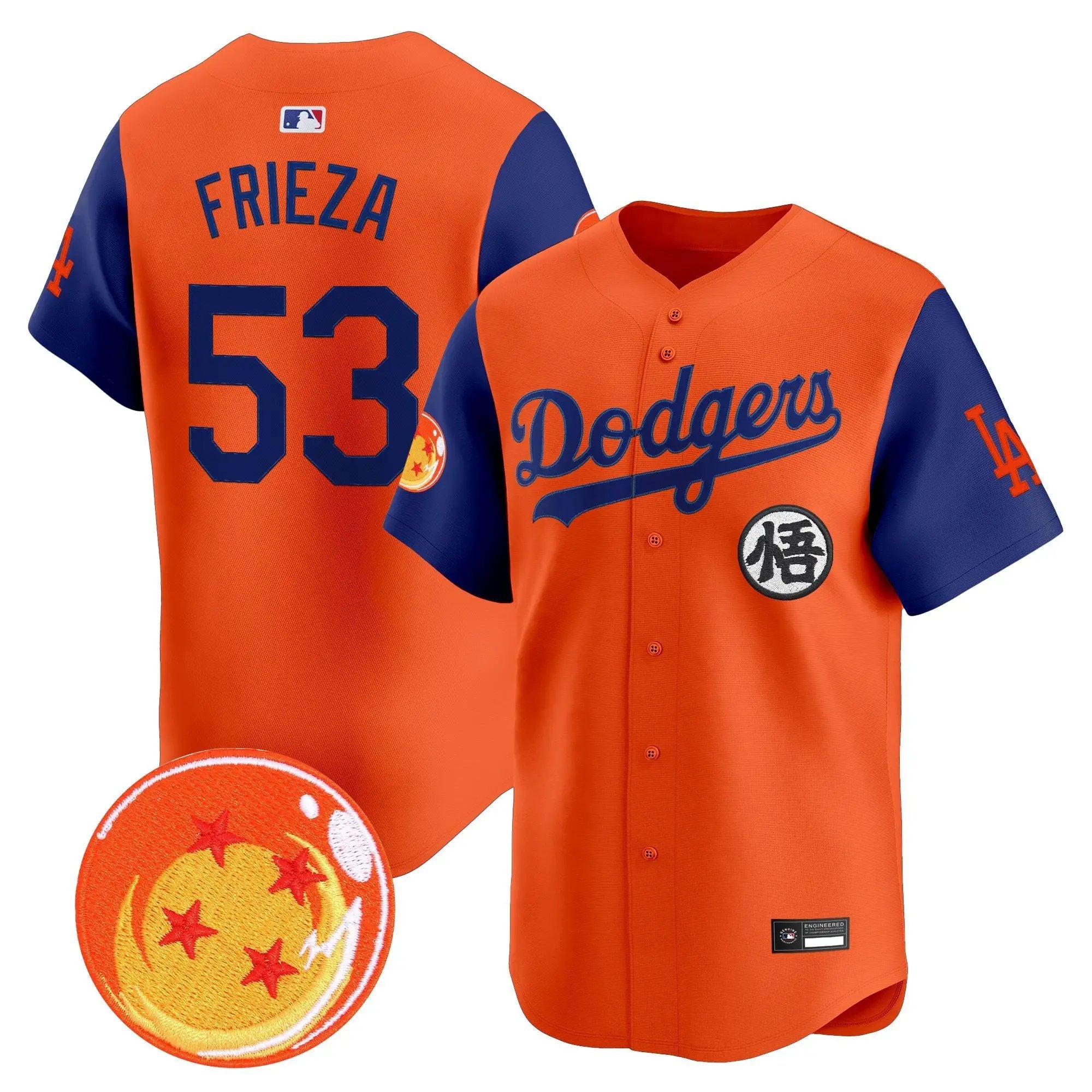 Los Angeles Dodgers x DB Vapor Premier Limited Jersey - Stitched by Digigearus