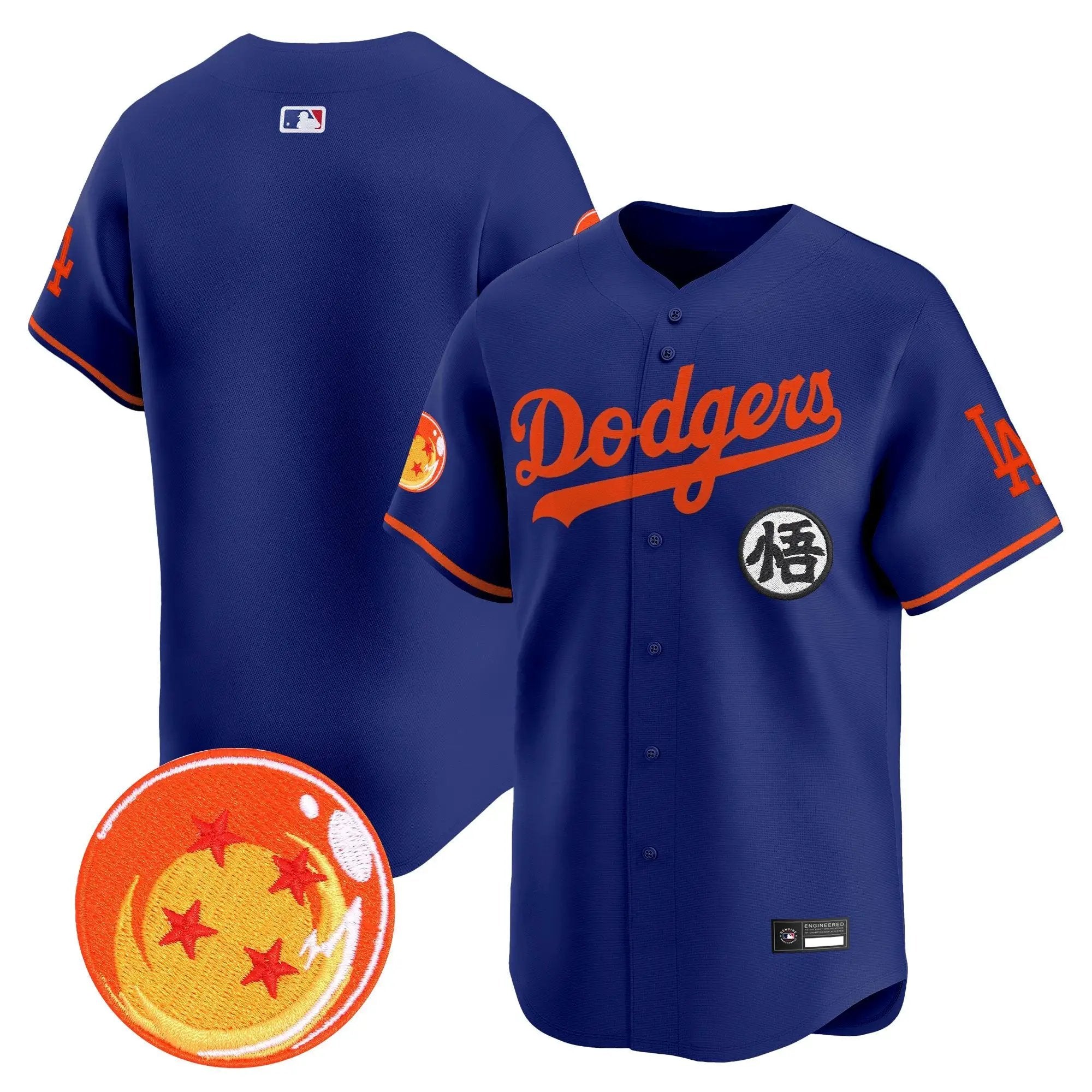 Los Angeles Dodgers x DB Vapor Premier Limited Jersey - Stitched by Digigearus