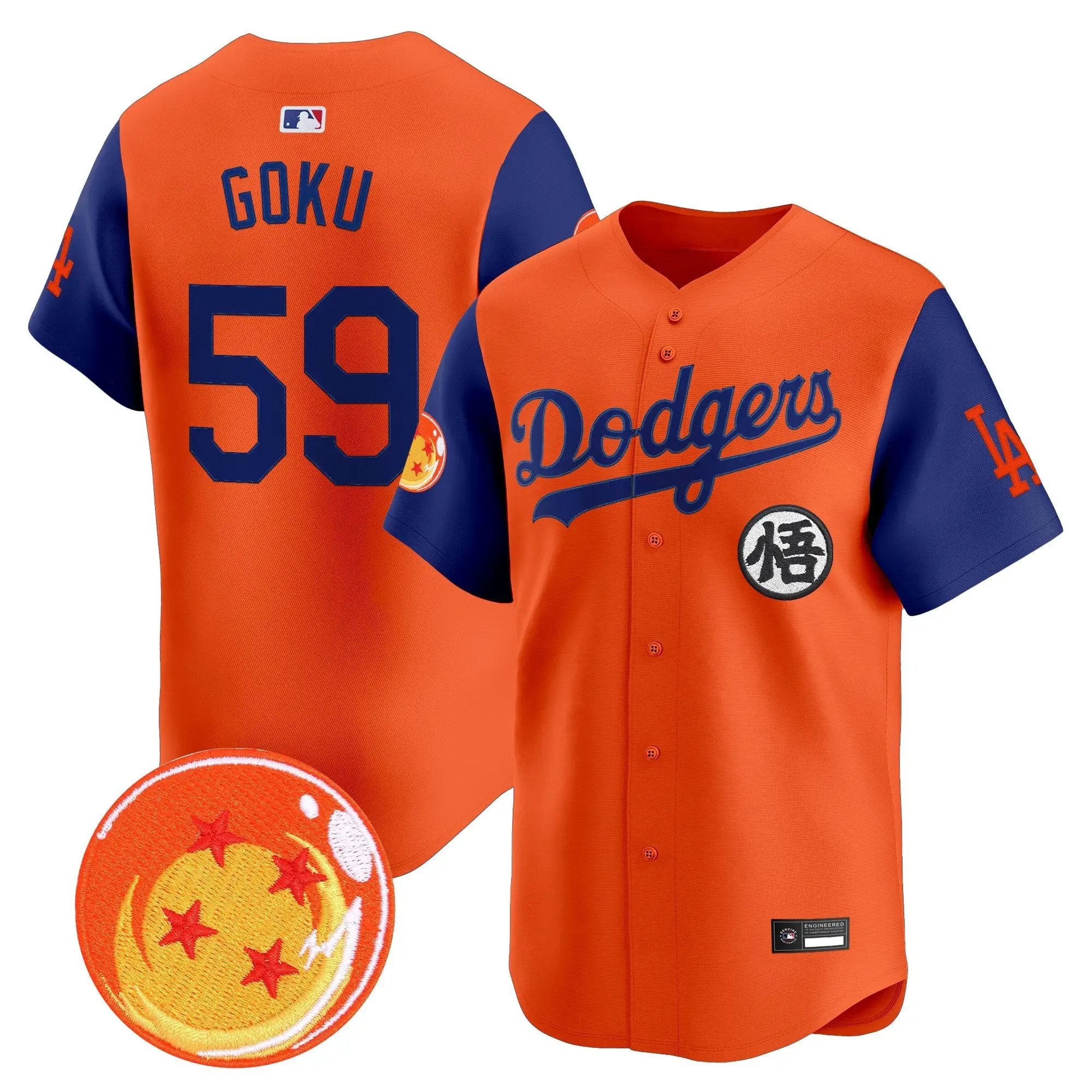 Los Angeles Dodgers x DB Vapor Premier Limited Jersey - Stitched by Digigearus
