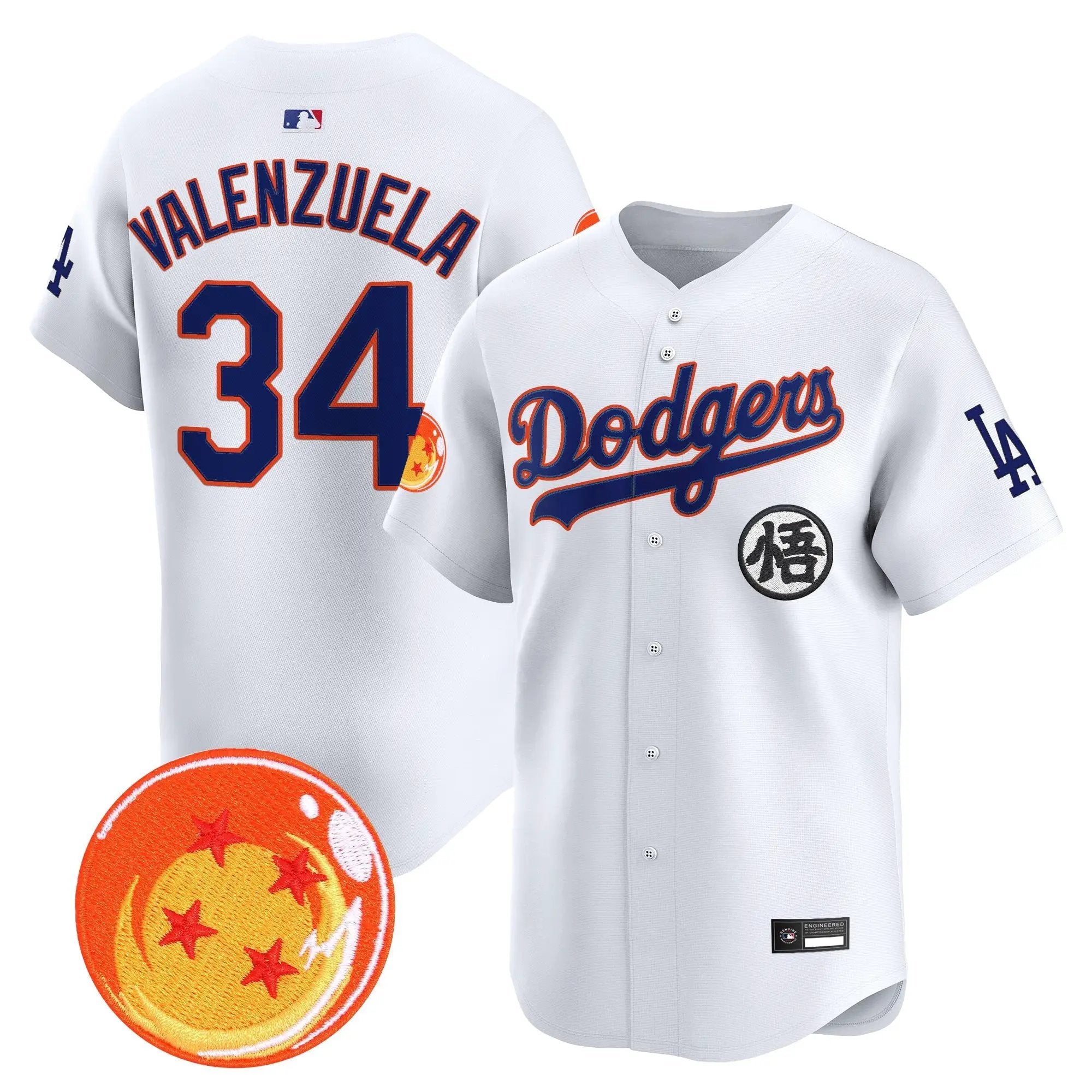 Los Angeles Dodgers x DB Vapor Premier Limited Jersey - Stitched by Digigearus