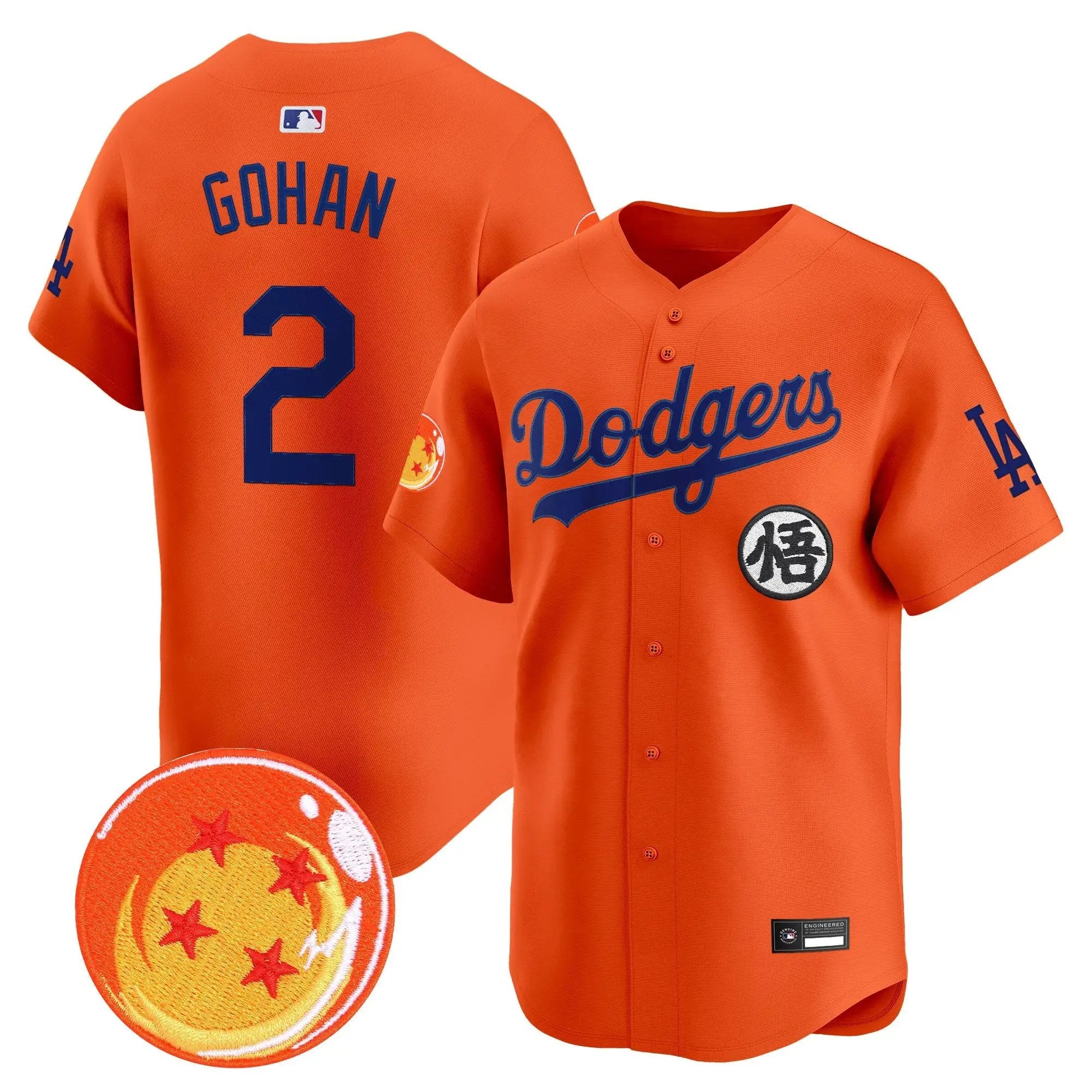 Los Angeles Dodgers x DB Vapor Premier Limited Jersey - Stitched by Digigearus
