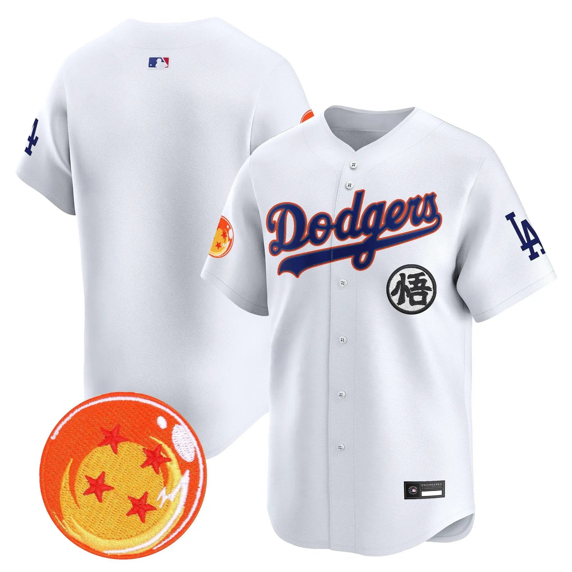 Los Angeles Dodgers x DB Vapor Premier Limited Jersey - Stitched by Digigearus