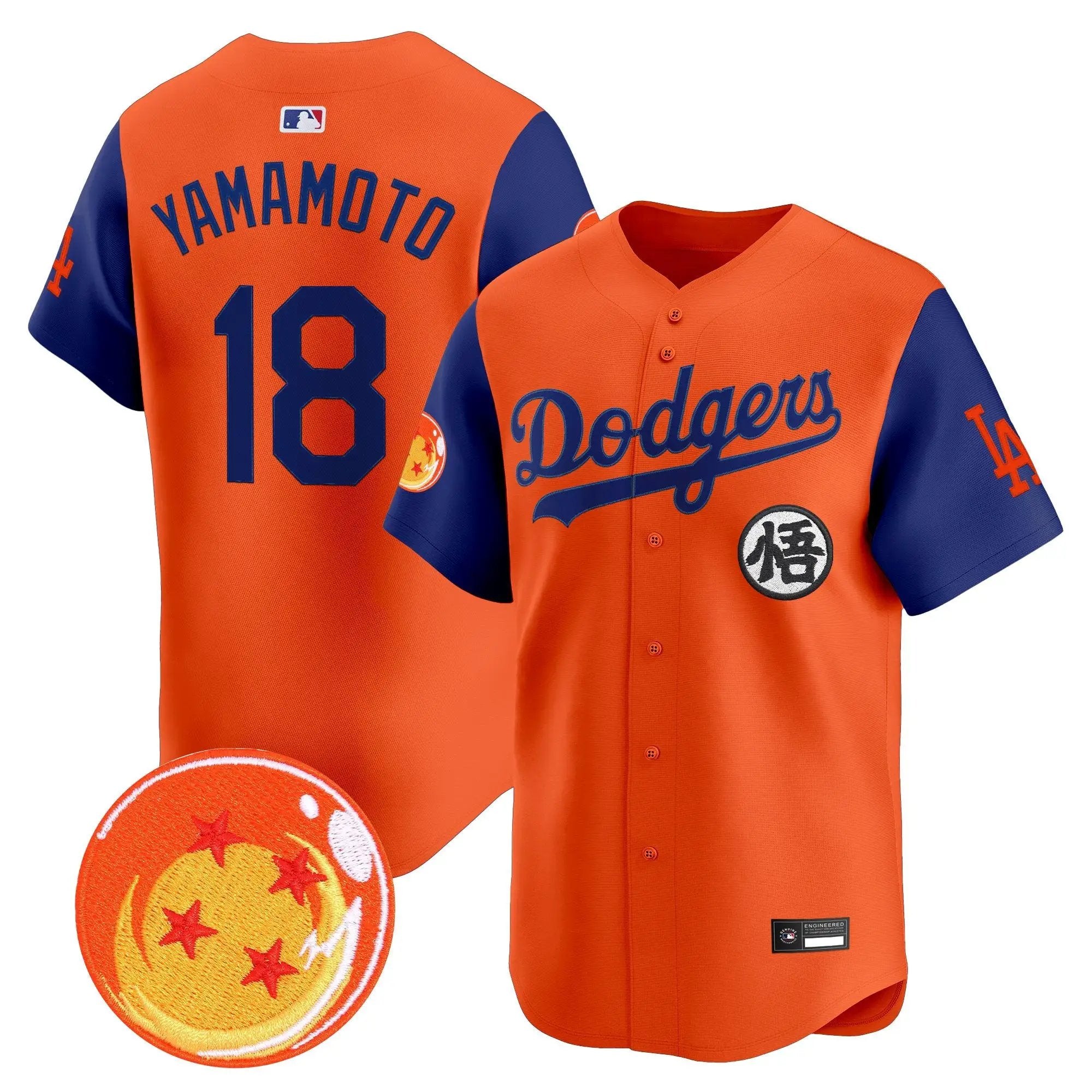 Los Angeles Dodgers x DB Vapor Premier Limited Jersey - Stitched by Digigearus