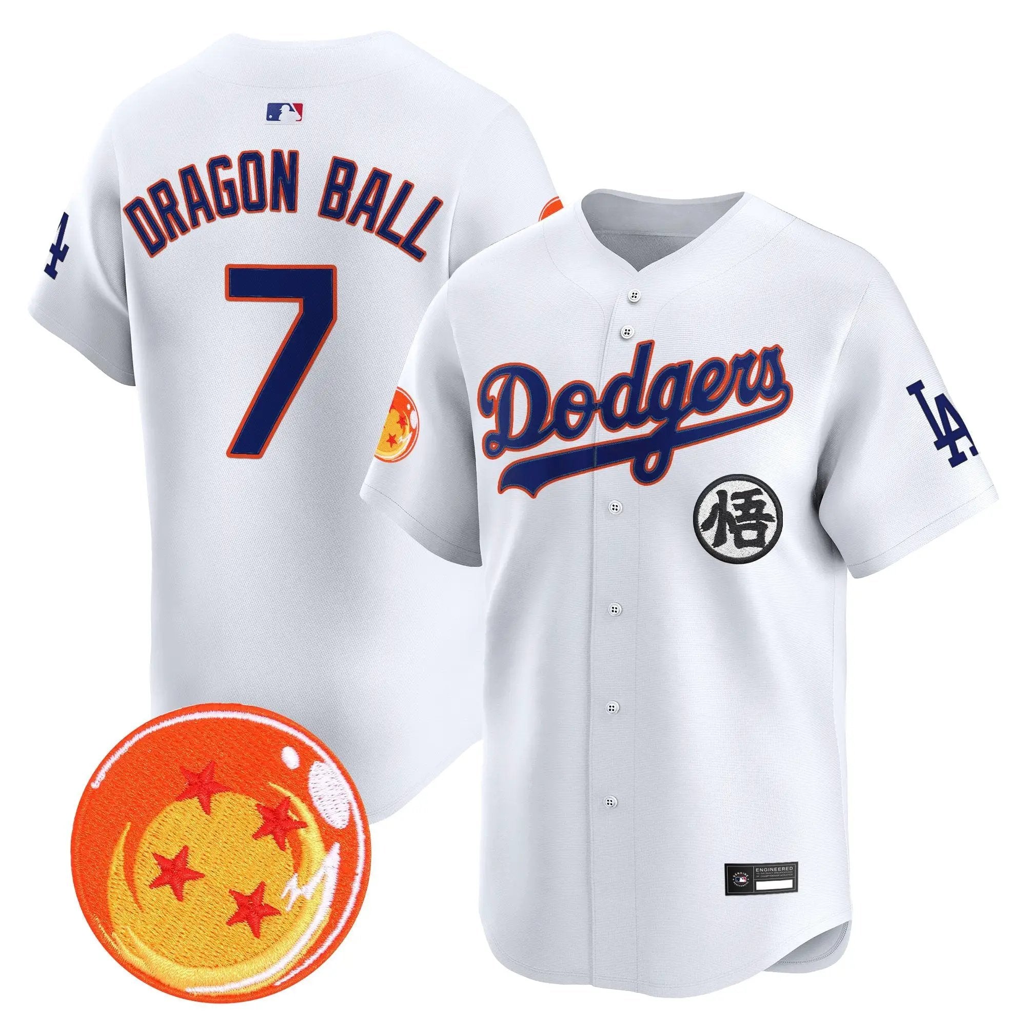 Los Angeles Dodgers x DB Vapor Premier Limited Jersey - Stitched by Digigearus