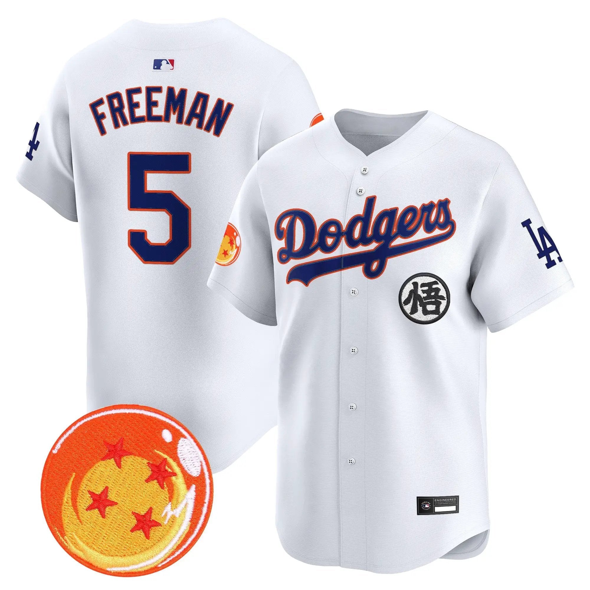 Los Angeles Dodgers x DB Vapor Premier Limited Jersey - Stitched by Digigearus