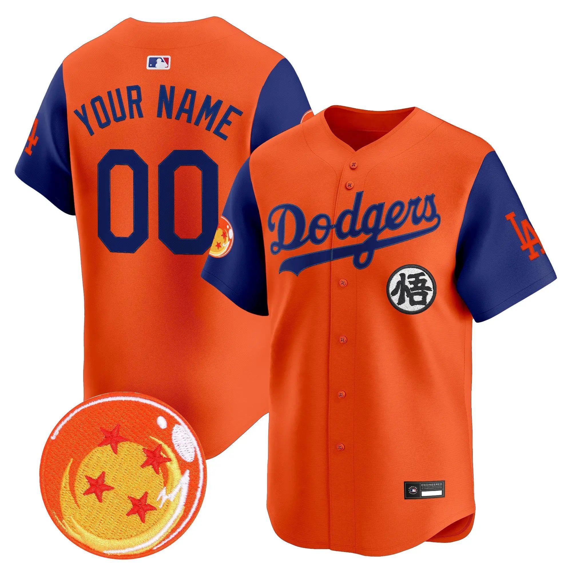 Los Angeles Dodgers x DB Vapor Premier Limited Custom Jersey - Stitched by Digigearus