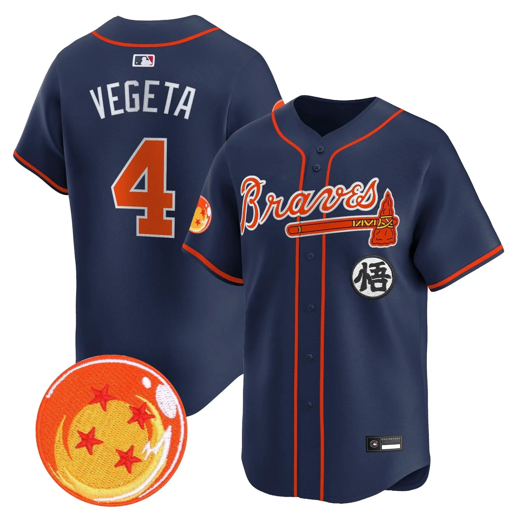 ATL x Dragon Ball Vapor Premier Limited Jersey - All Stitched by Digigearus