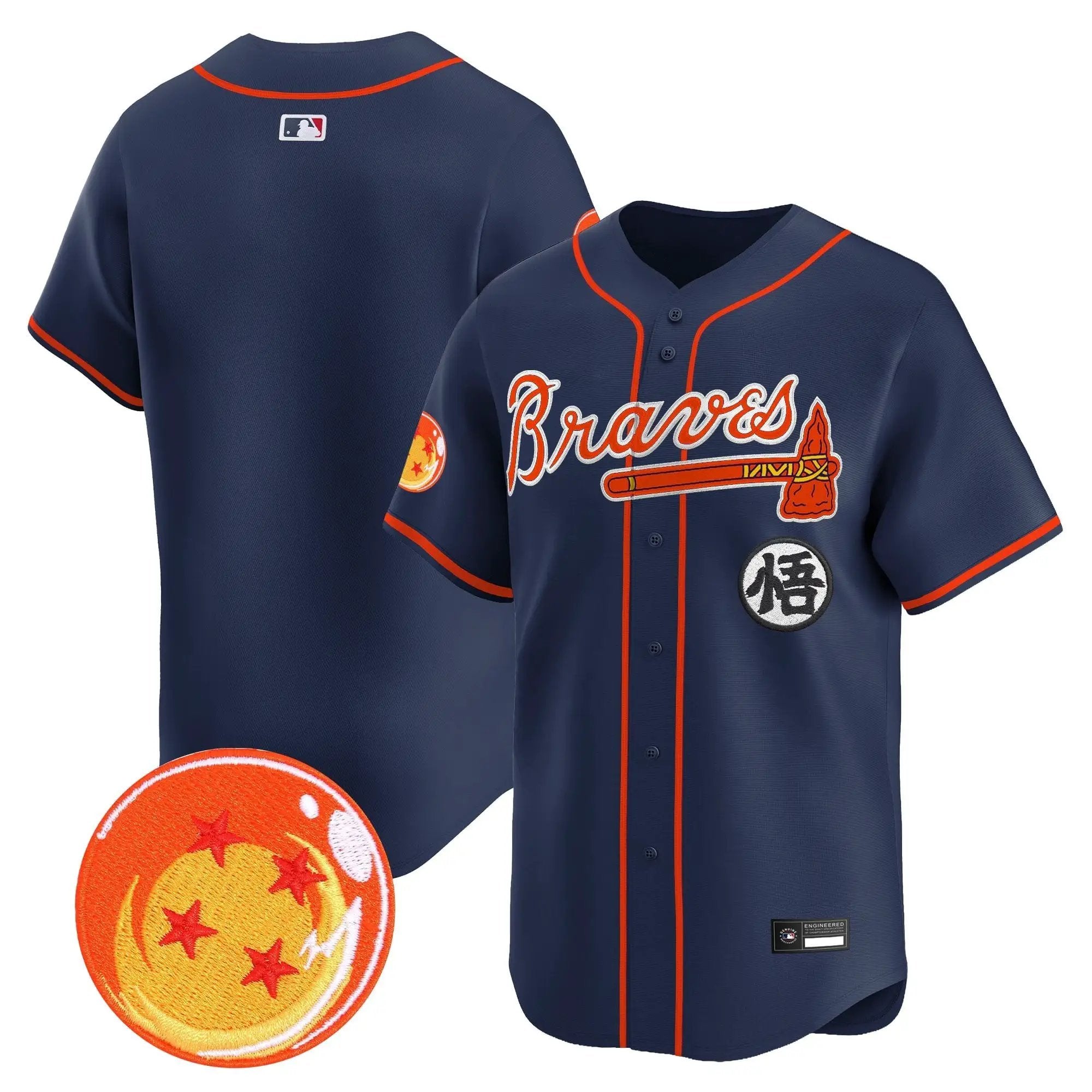 ATL x Dragon Ball Vapor Premier Limited Jersey - All Stitched by Digigearus