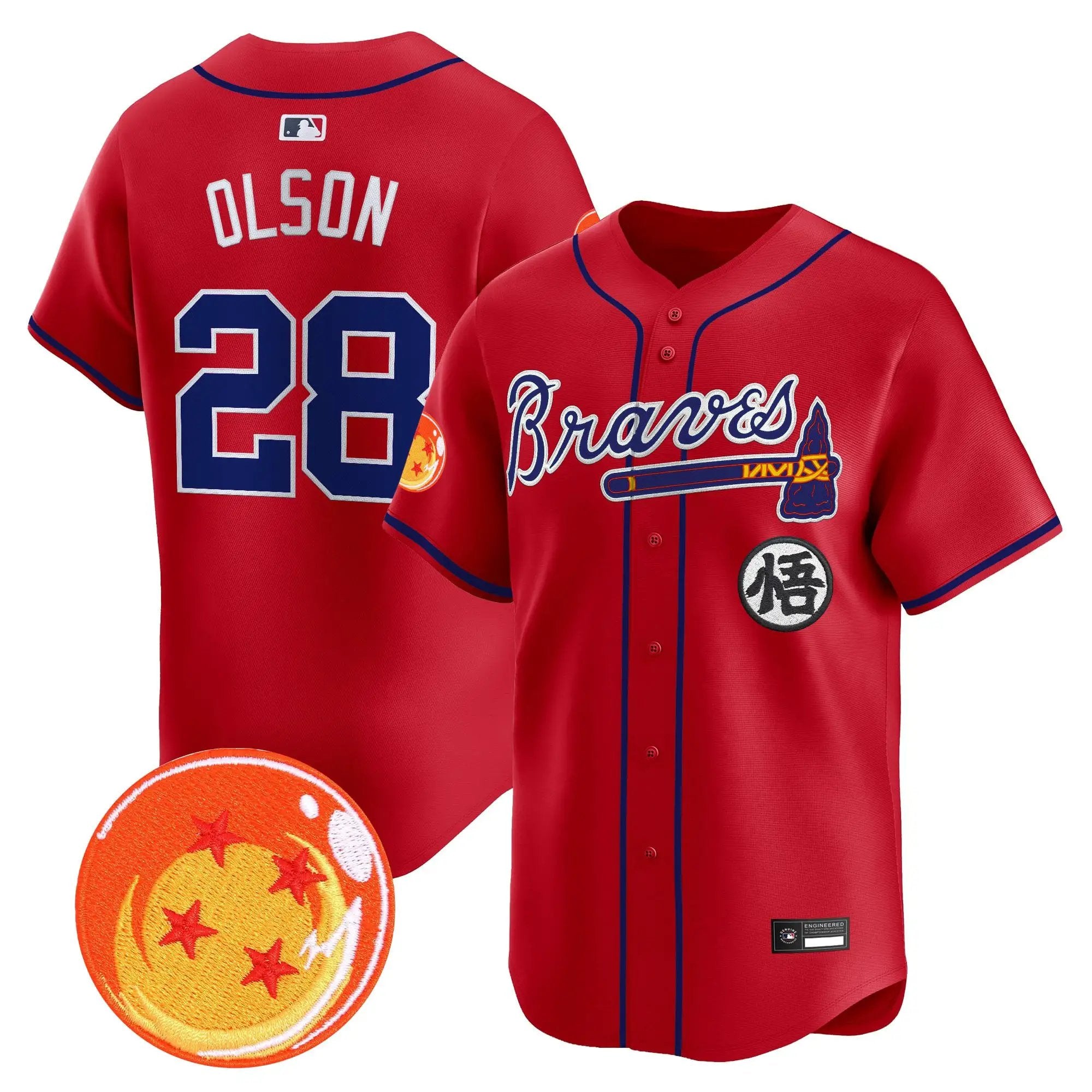 ATL x Dragon Ball Vapor Premier Limited Jersey - All Stitched by Digigearus