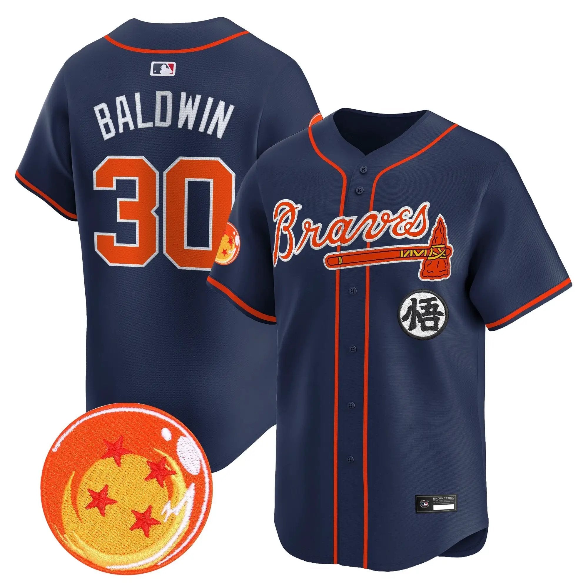 ATL x Dragon Ball Vapor Premier Limited Jersey - All Stitched by Digigearus