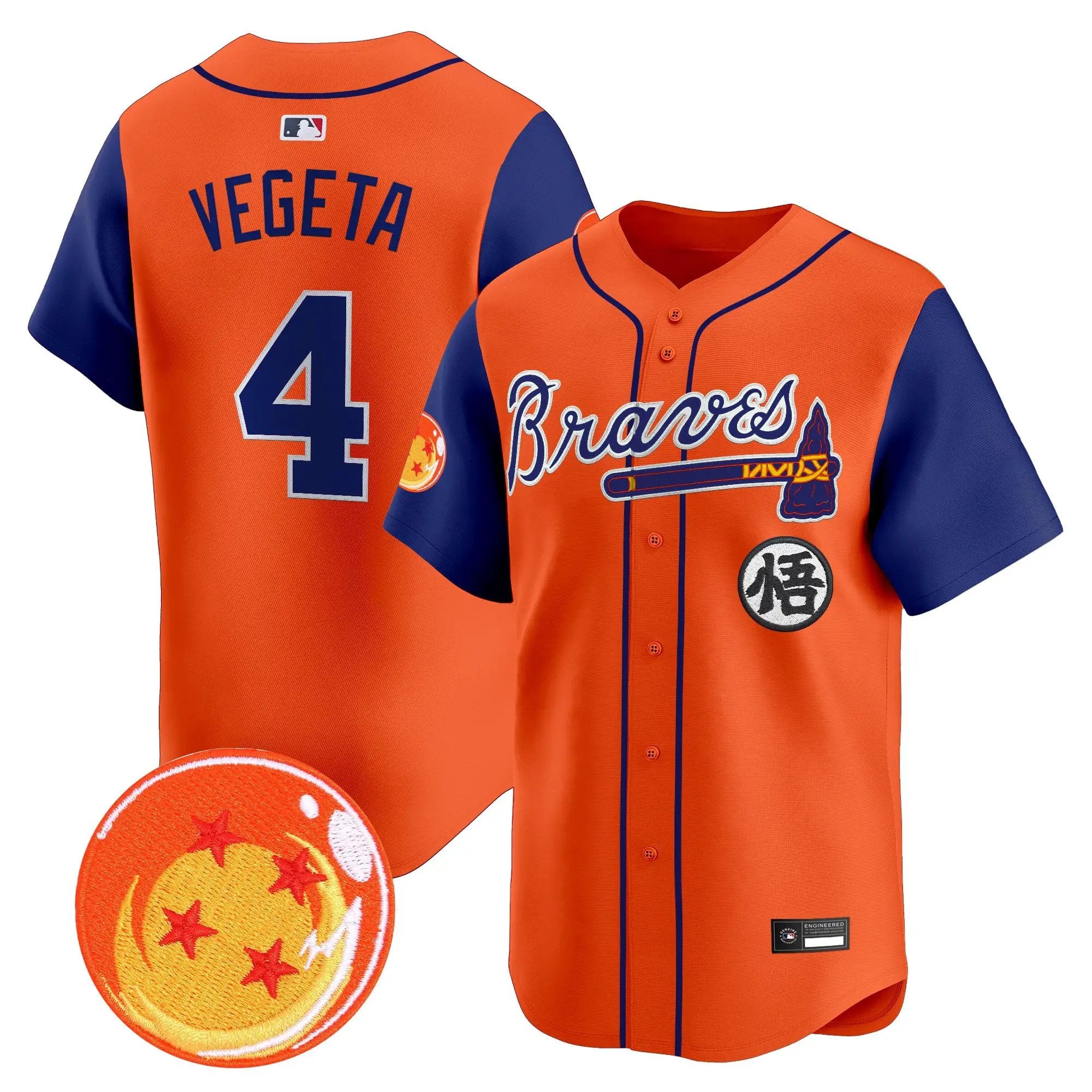 ATL x Dragon Ball Vapor Premier Limited Jersey - All Stitched by Digigearus