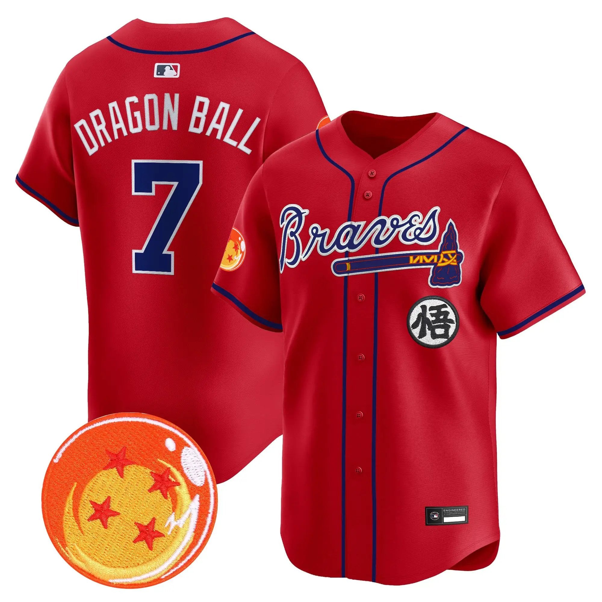 ATL x Dragon Ball Vapor Premier Limited Jersey - All Stitched by Digigearus