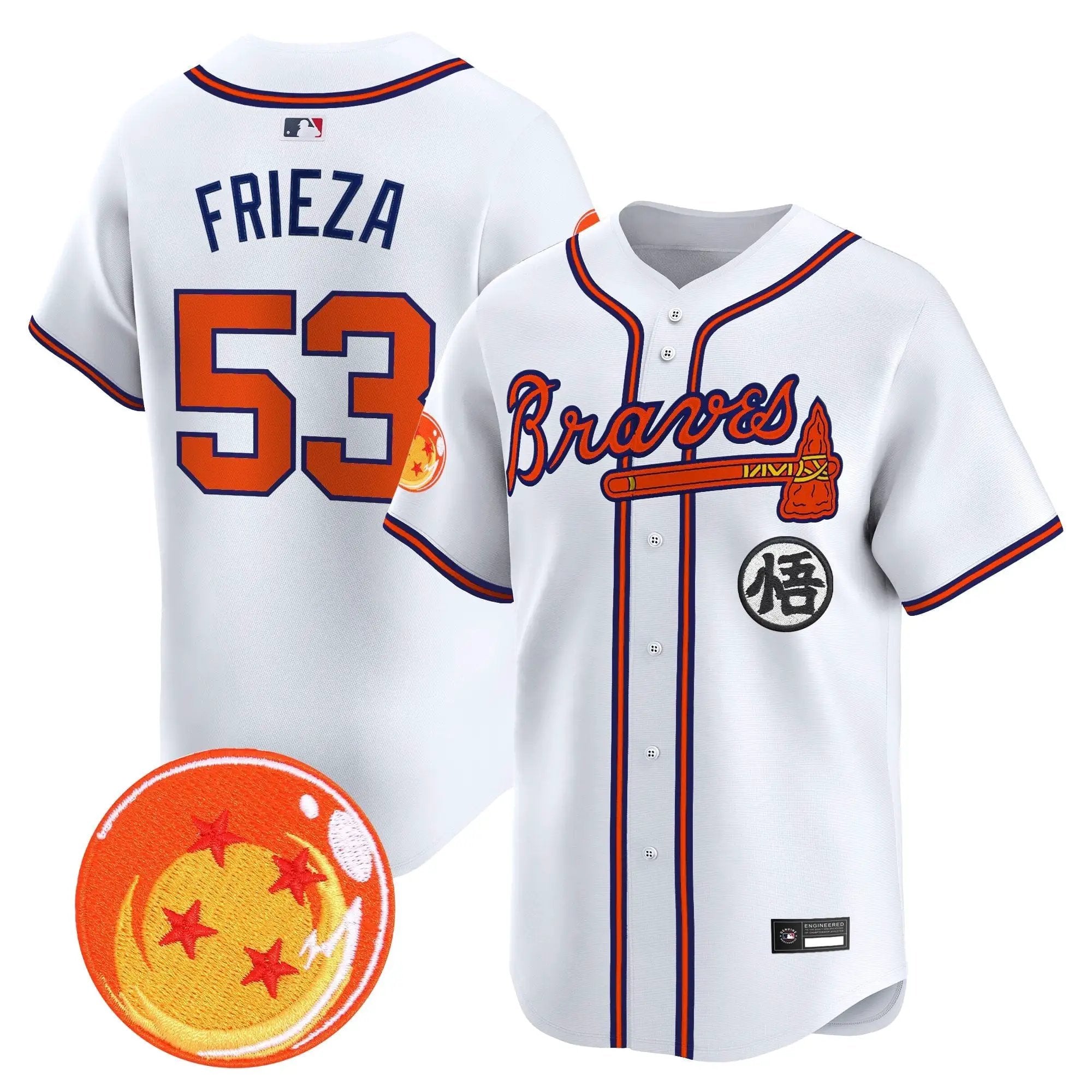 ATL x Dragon Ball Vapor Premier Limited Jersey - All Stitched by Digigearus