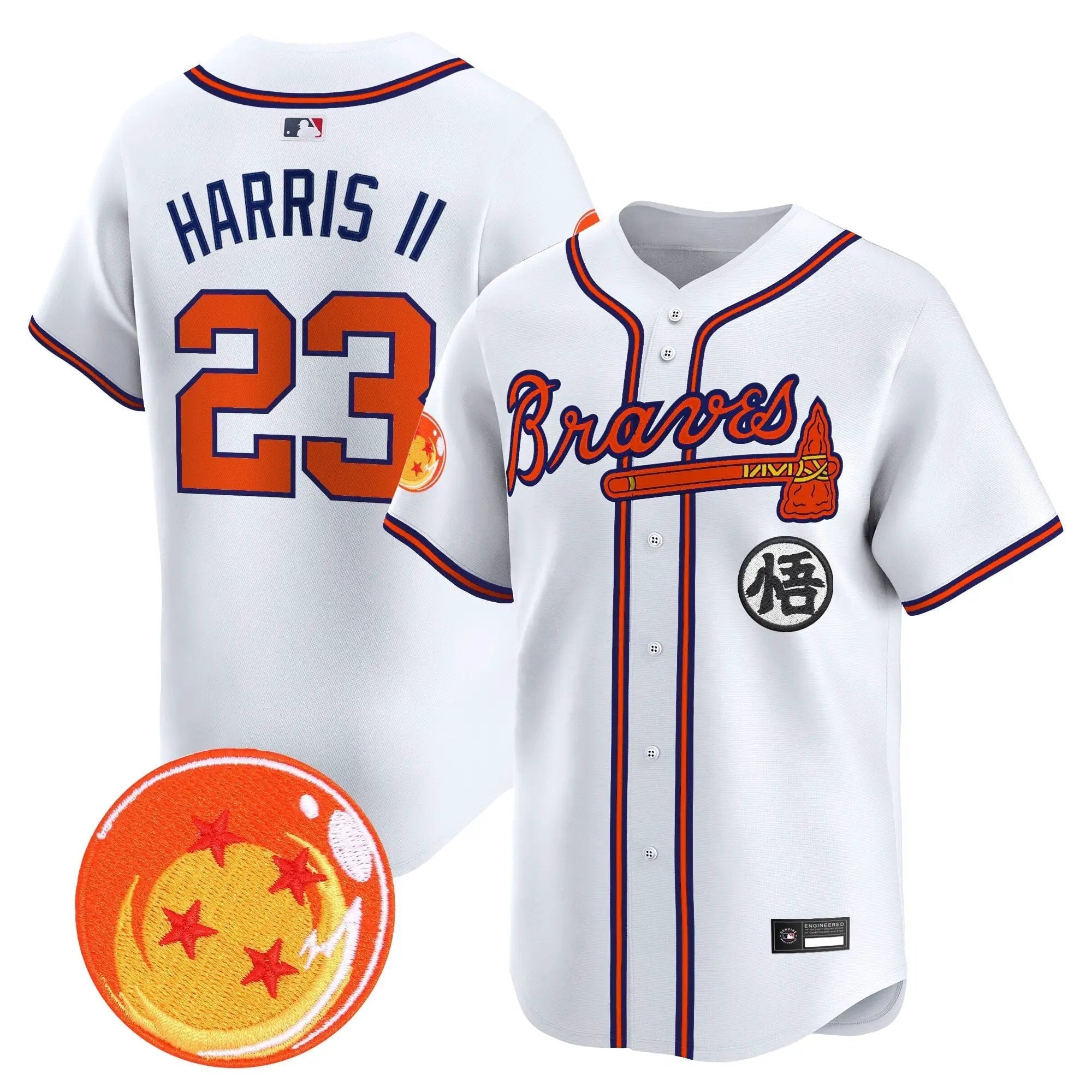 ATL x Dragon Ball Vapor Premier Limited Jersey - All Stitched by Digigearus