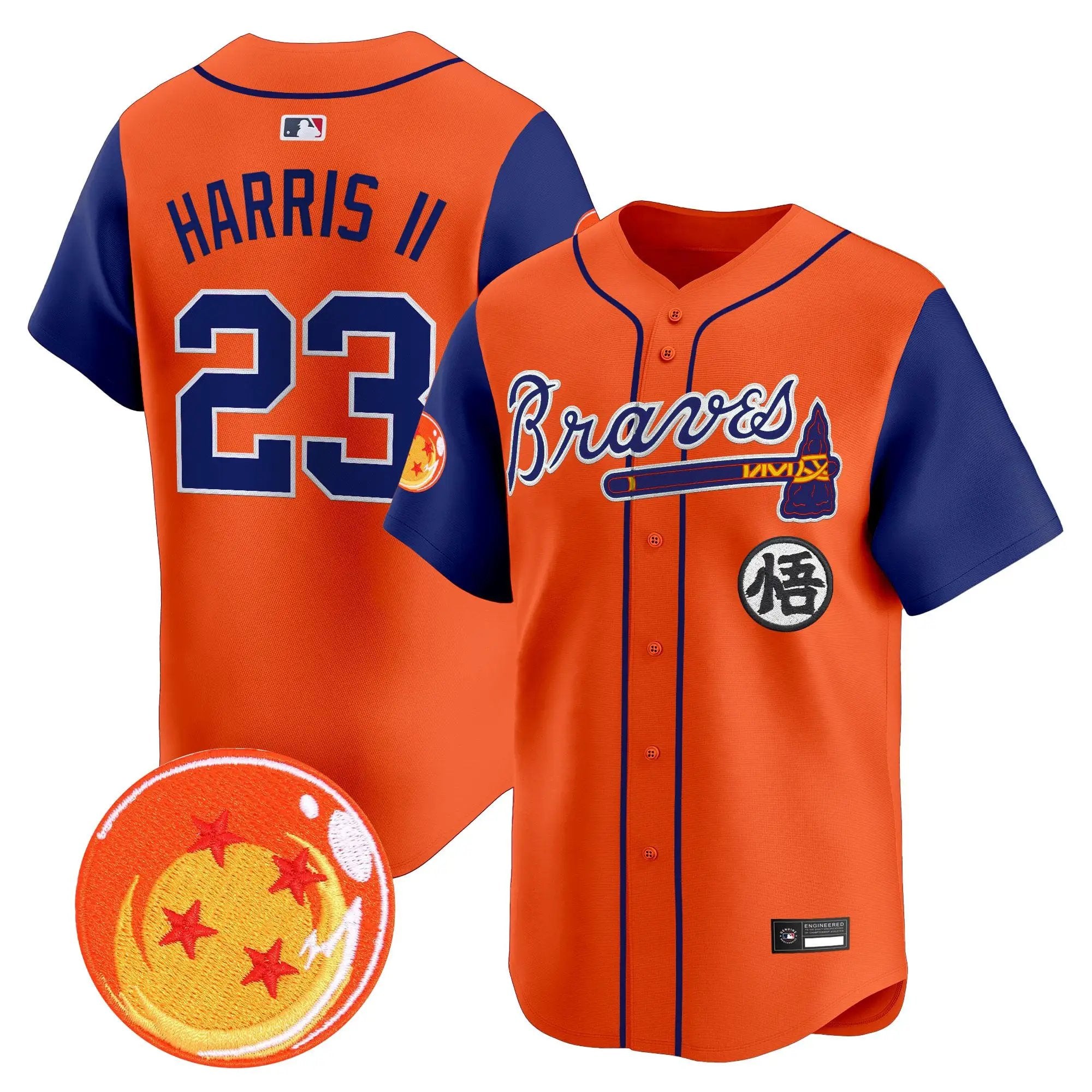 ATL x Dragon Ball Vapor Premier Limited Jersey - All Stitched by Digigearus