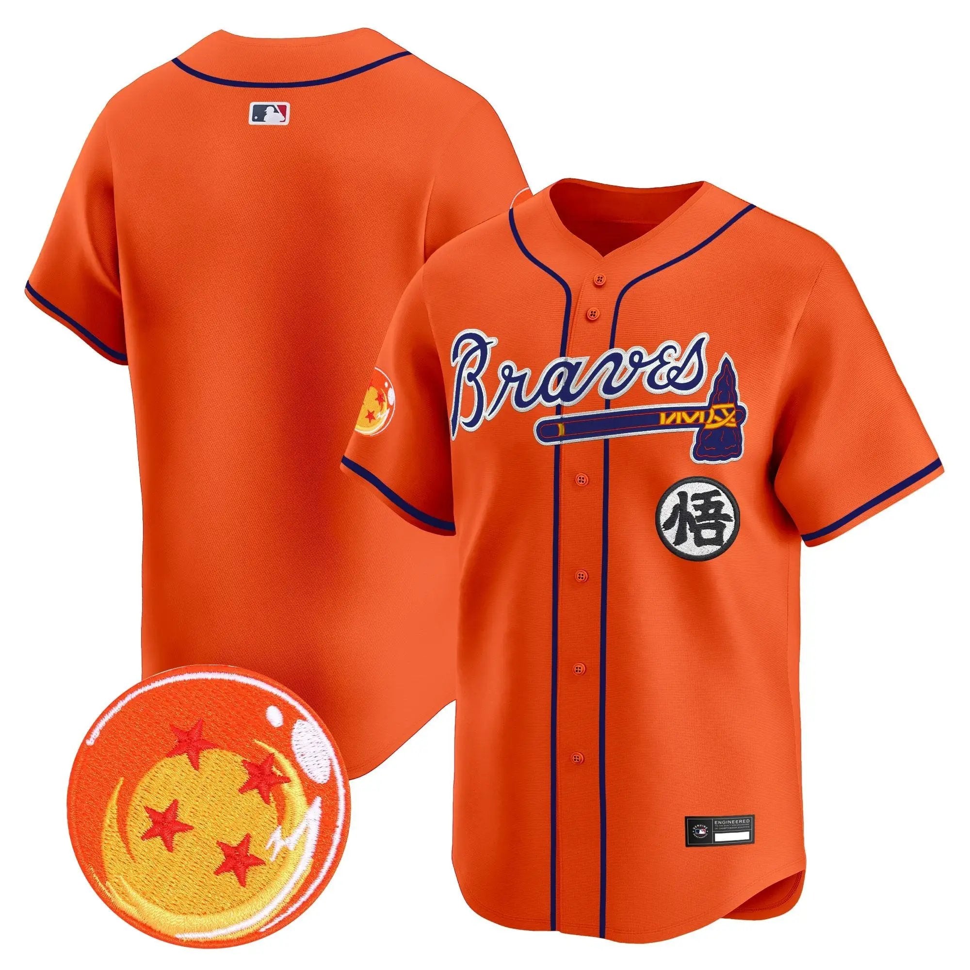ATL x Dragon Ball Vapor Premier Limited Jersey - All Stitched by Digigearus
