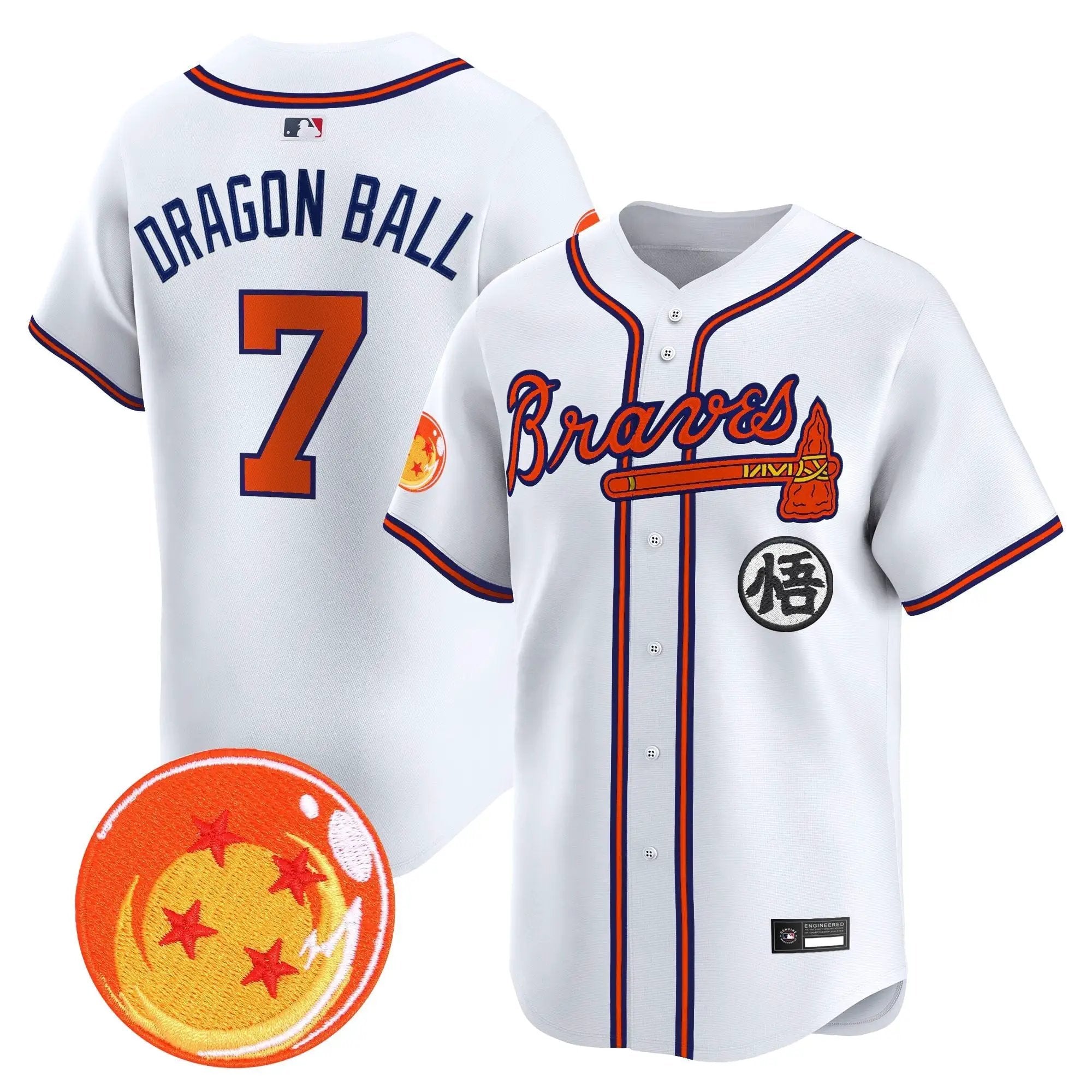ATL x Dragon Ball Vapor Premier Limited Jersey - All Stitched by Digigearus