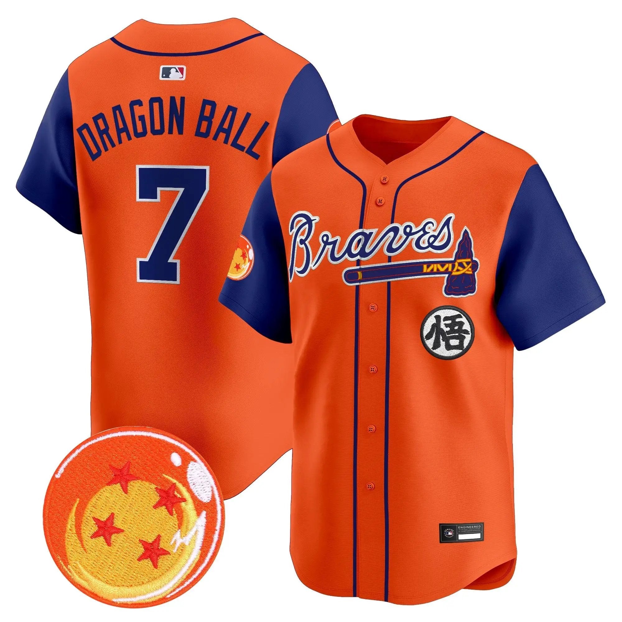 ATL x Dragon Ball Vapor Premier Limited Jersey - All Stitched by Digigearus