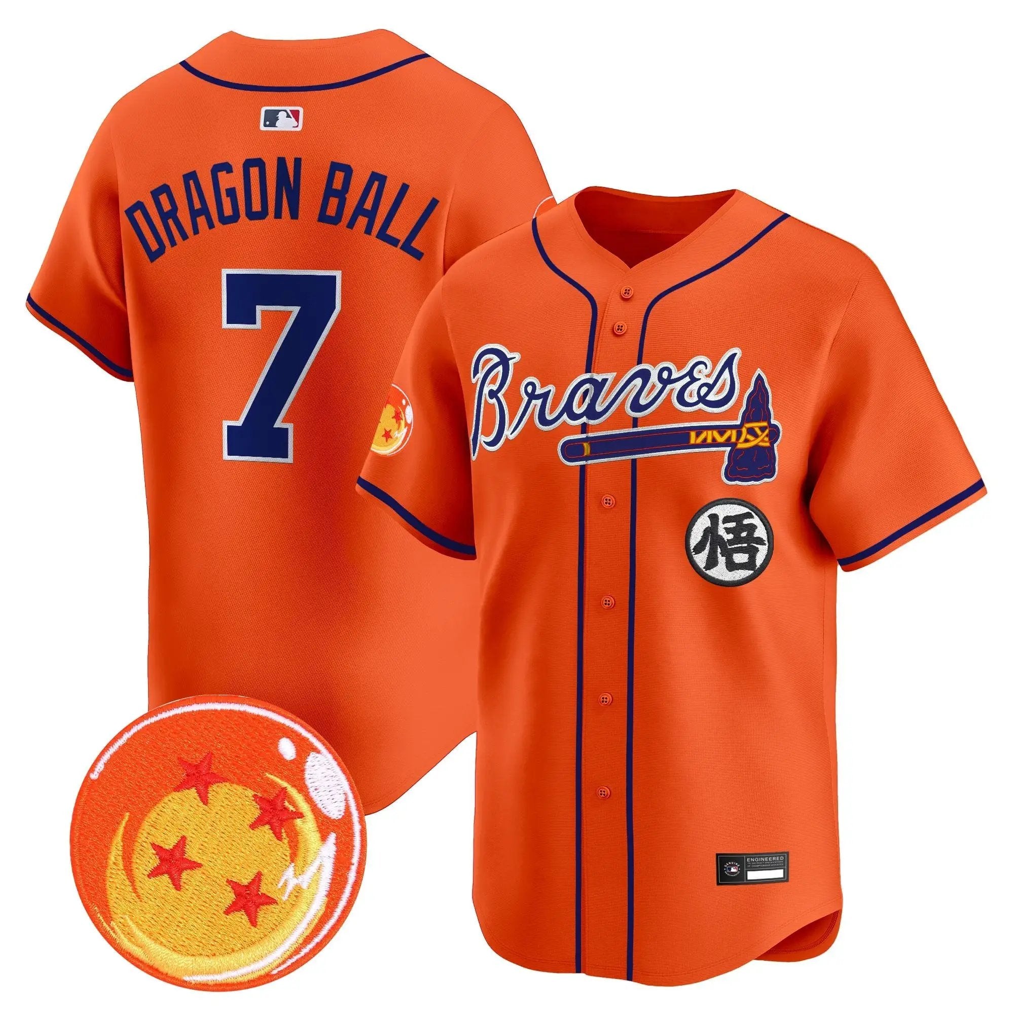 ATL x Dragon Ball Vapor Premier Limited Jersey - All Stitched by Digigearus