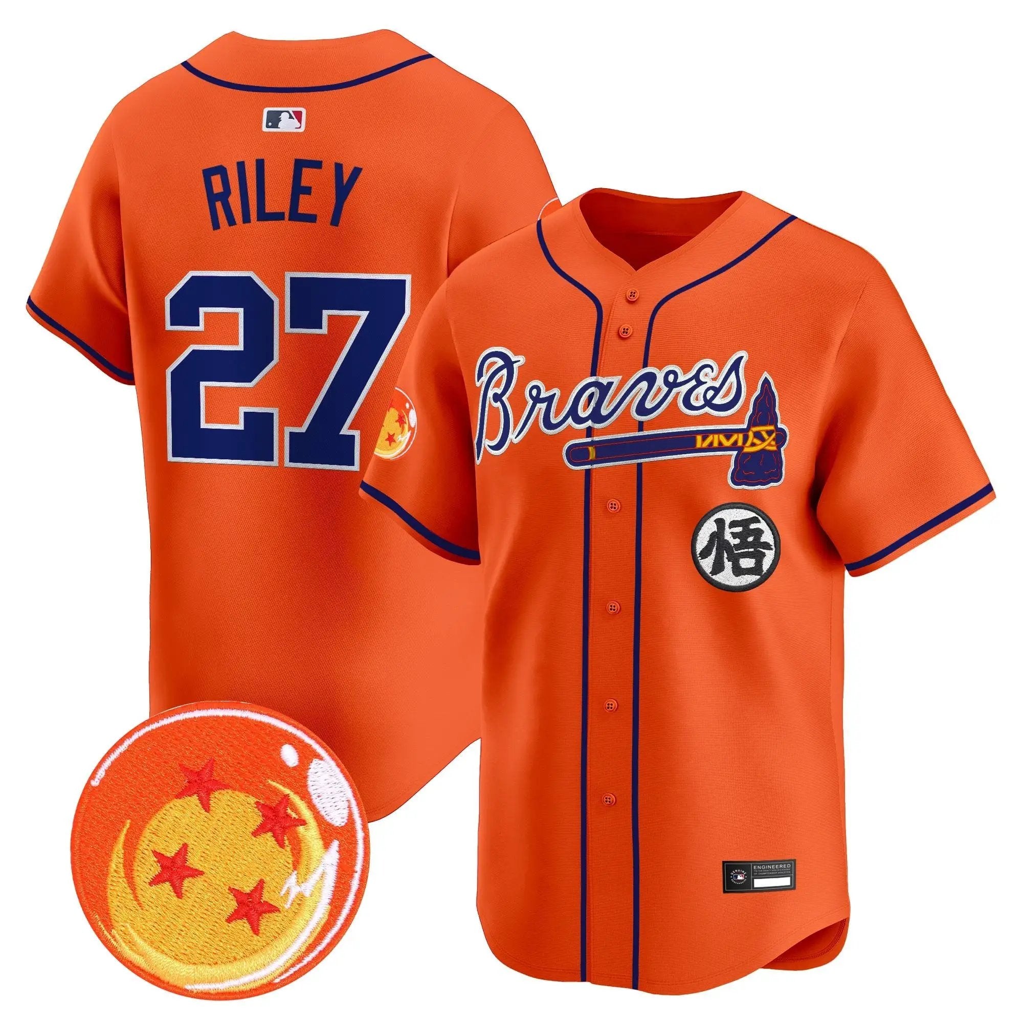 ATL x Dragon Ball Vapor Premier Limited Jersey - All Stitched by Digigearus