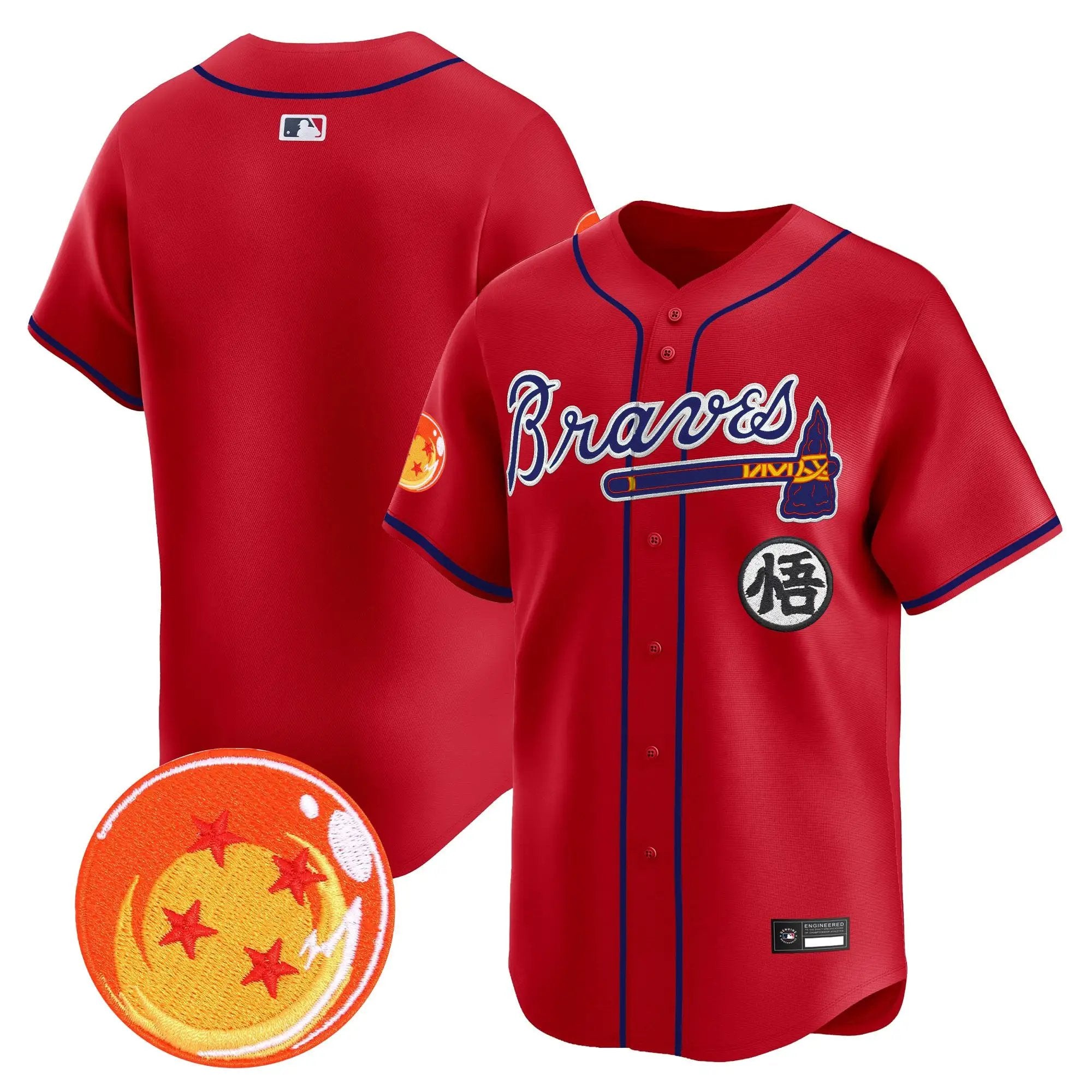 ATL x Dragon Ball Vapor Premier Limited Jersey - All Stitched by Digigearus