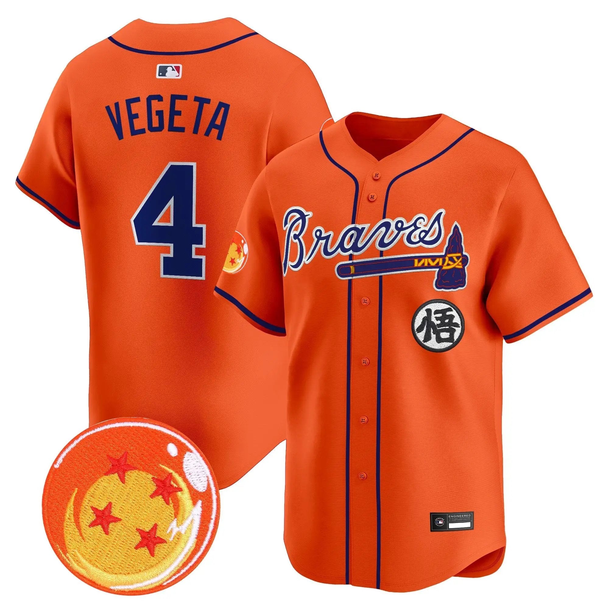 ATL x Dragon Ball Vapor Premier Limited Jersey - All Stitched by Digigearus