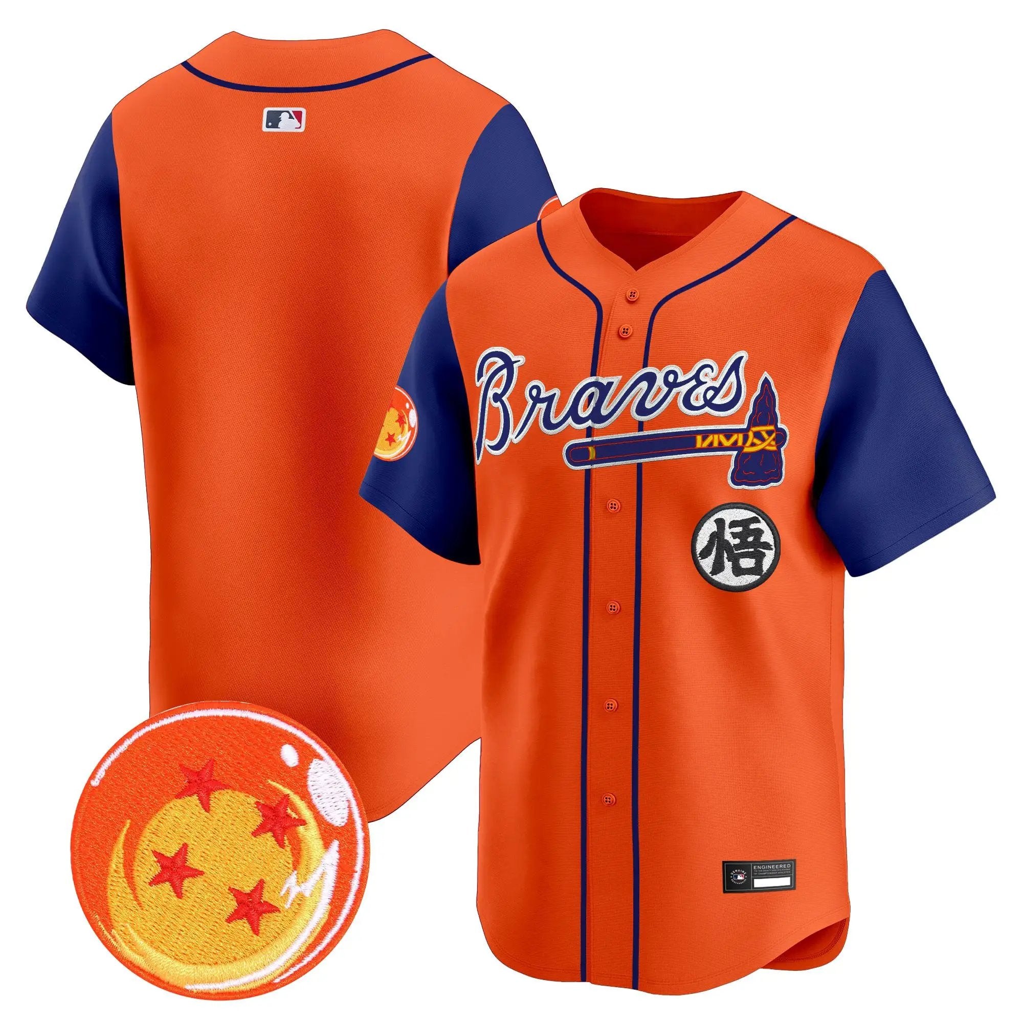 ATL x Dragon Ball Vapor Premier Limited Jersey - All Stitched by Digigearus