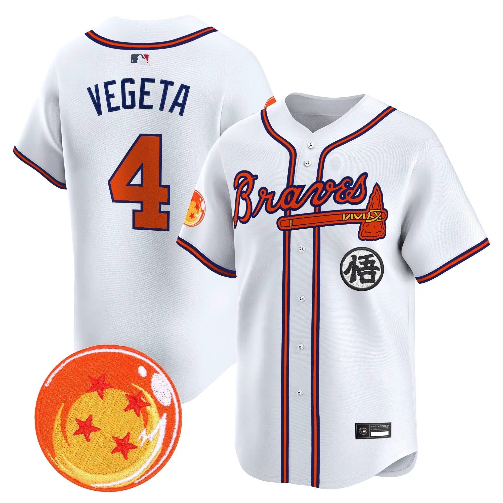 ATL x Dragon Ball Vapor Premier Limited Jersey - All Stitched by Digigearus