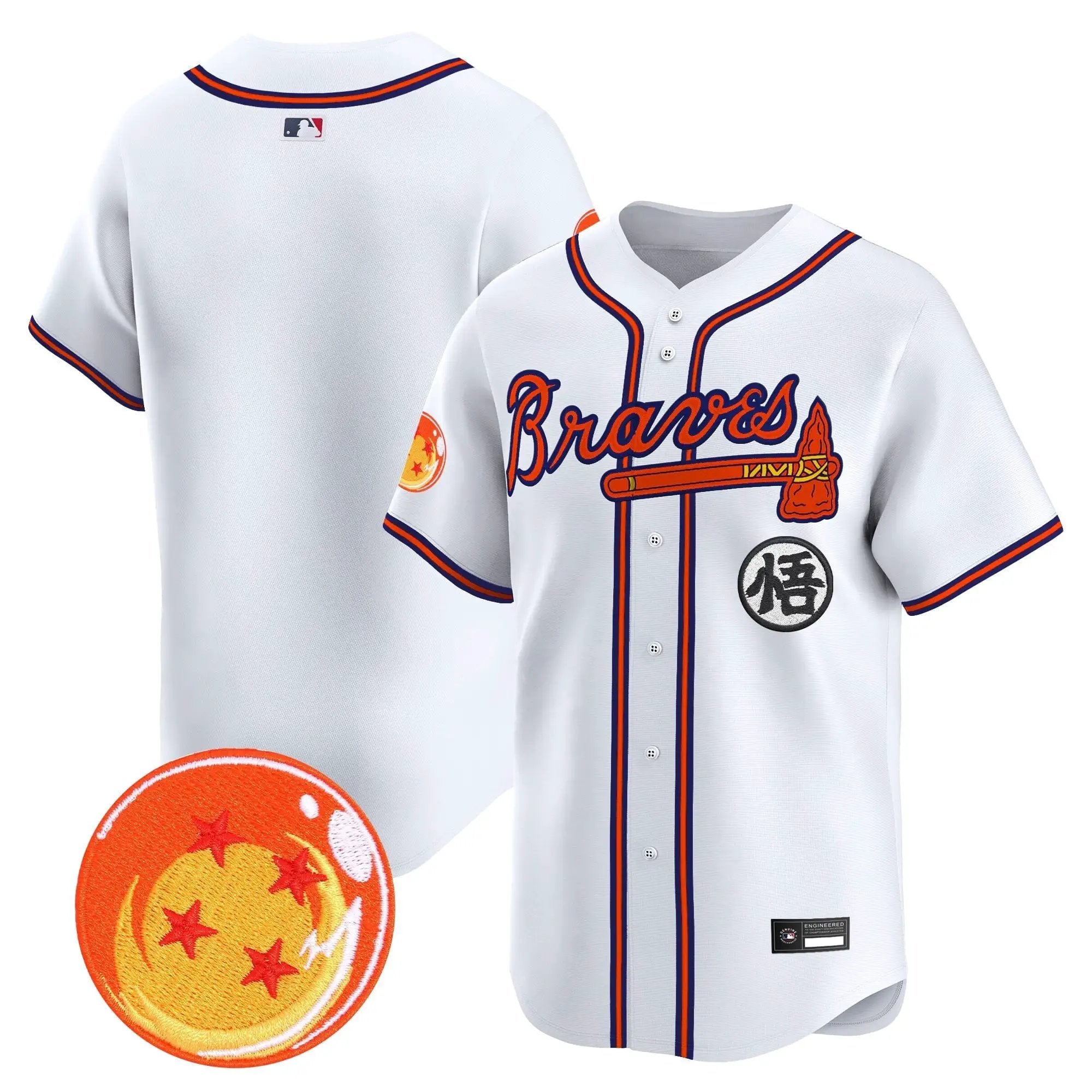 ATL x Dragon Ball Vapor Premier Limited Jersey - All Stitched by Digigearus