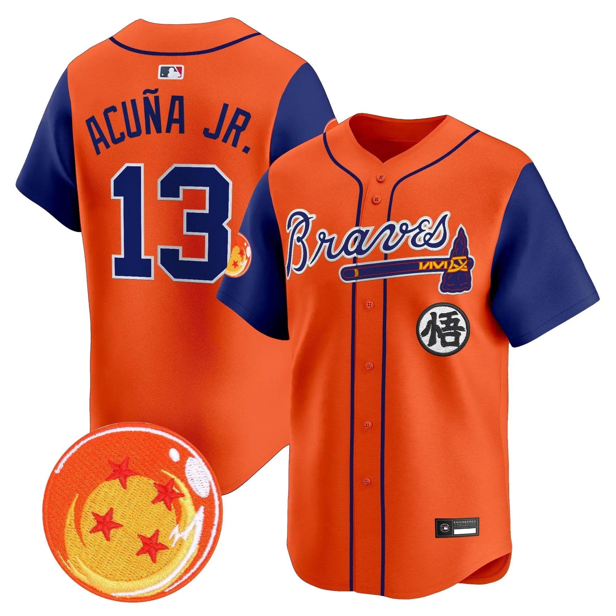 ATL x Dragon Ball Vapor Premier Limited Jersey - All Stitched by Digigearus