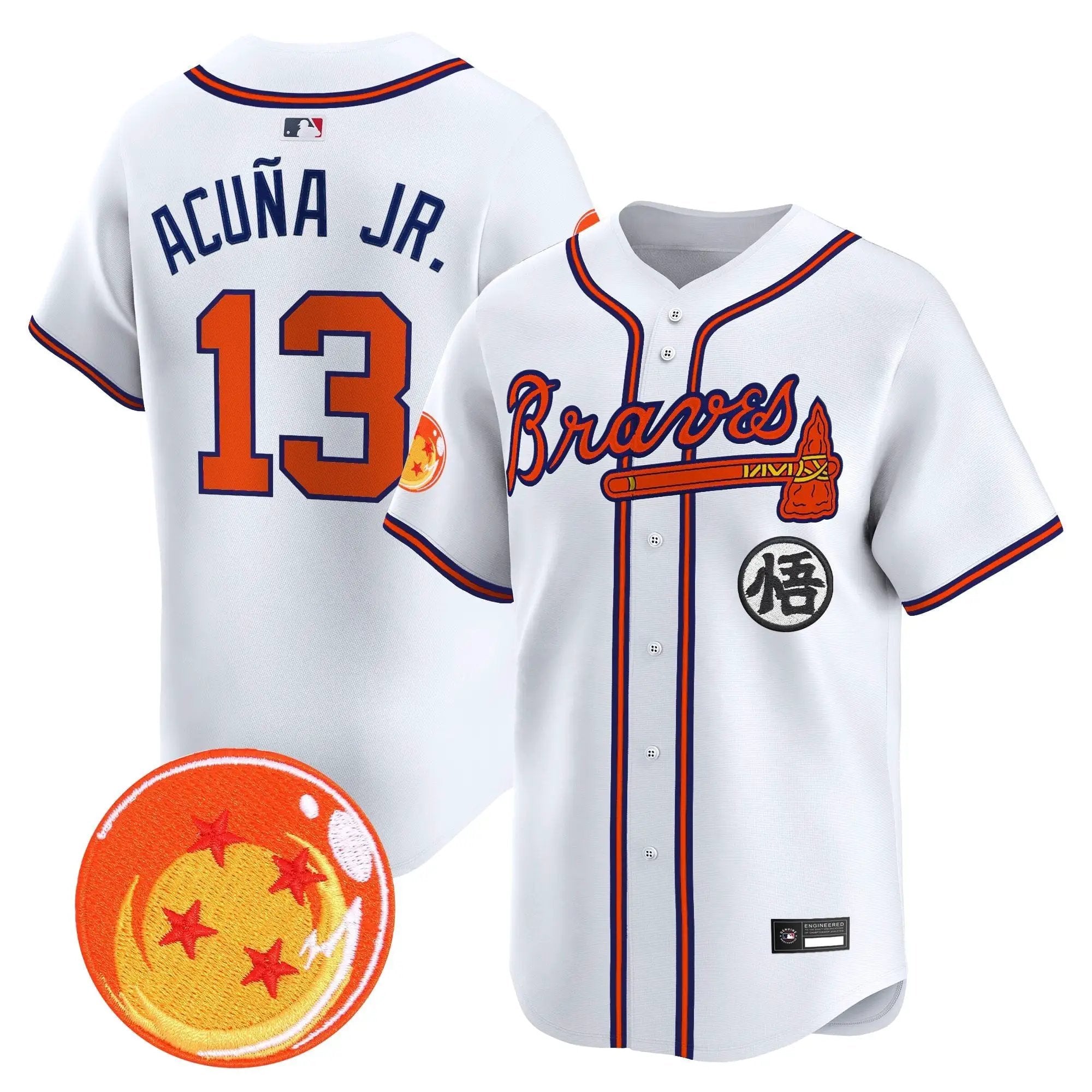 ATL x Dragon Ball Vapor Premier Limited Jersey - All Stitched by Digigearus